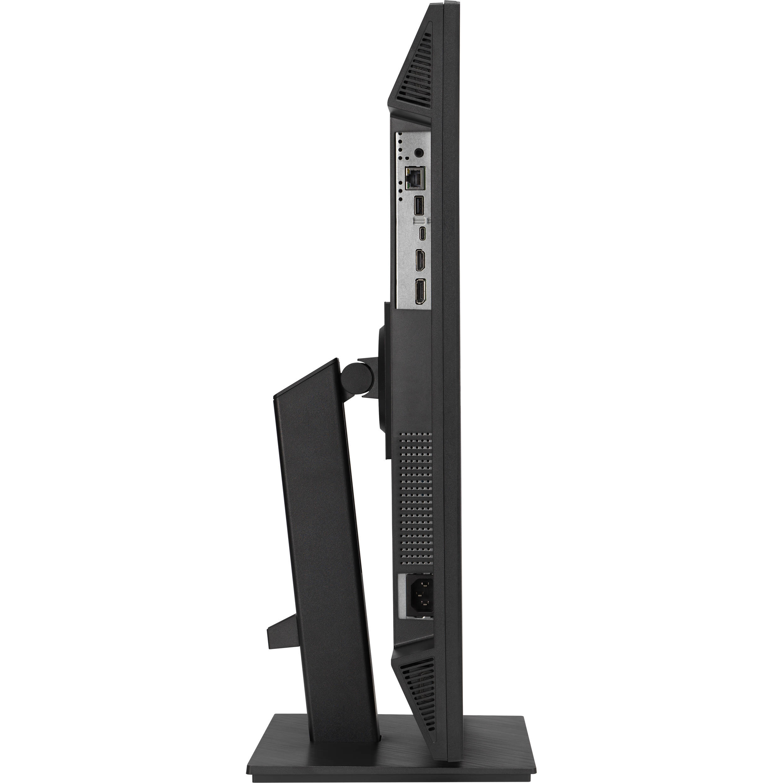 ASUS VA27ECPSN 27-inch Full HD IPS docking monitor with USB-C, RJ45, DisplayPort, HDMI, and height-adjustable stand — view 7