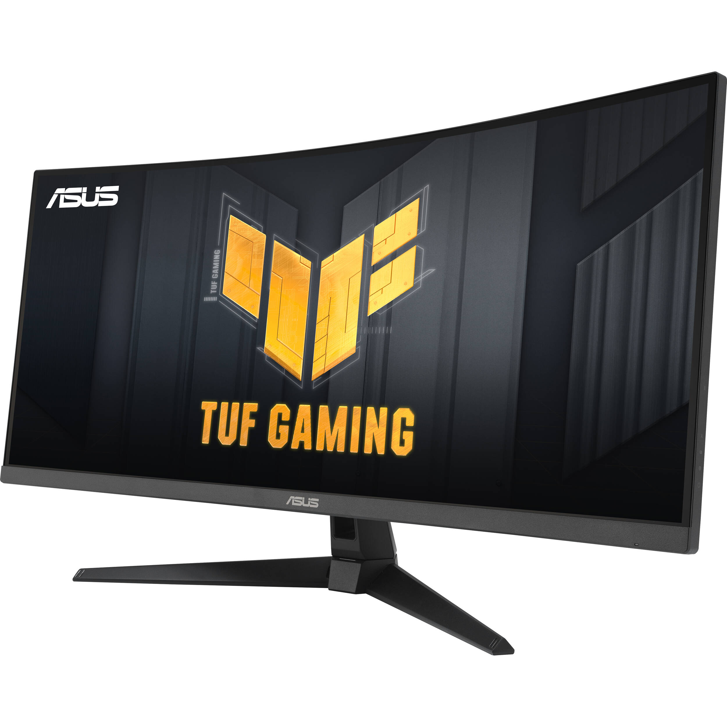 ASUS TUF Gaming VG34VQ3B 34-inch curved ultrawide monitor with 3440 x 1440 resolution — view 3