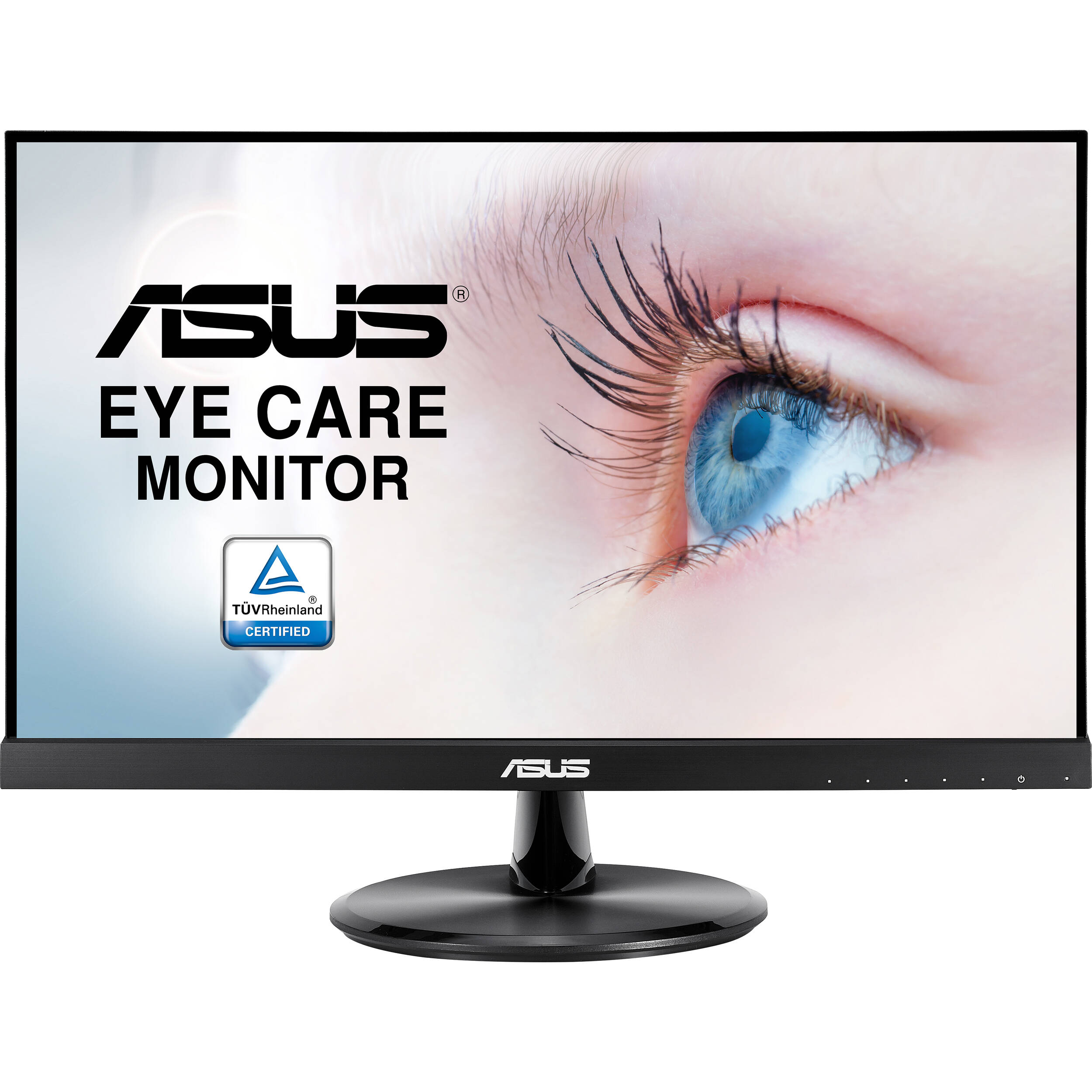 ASUS VP229Q 21.5-inch Full HD IPS monitor with frameless design and VESA mount support — view 2