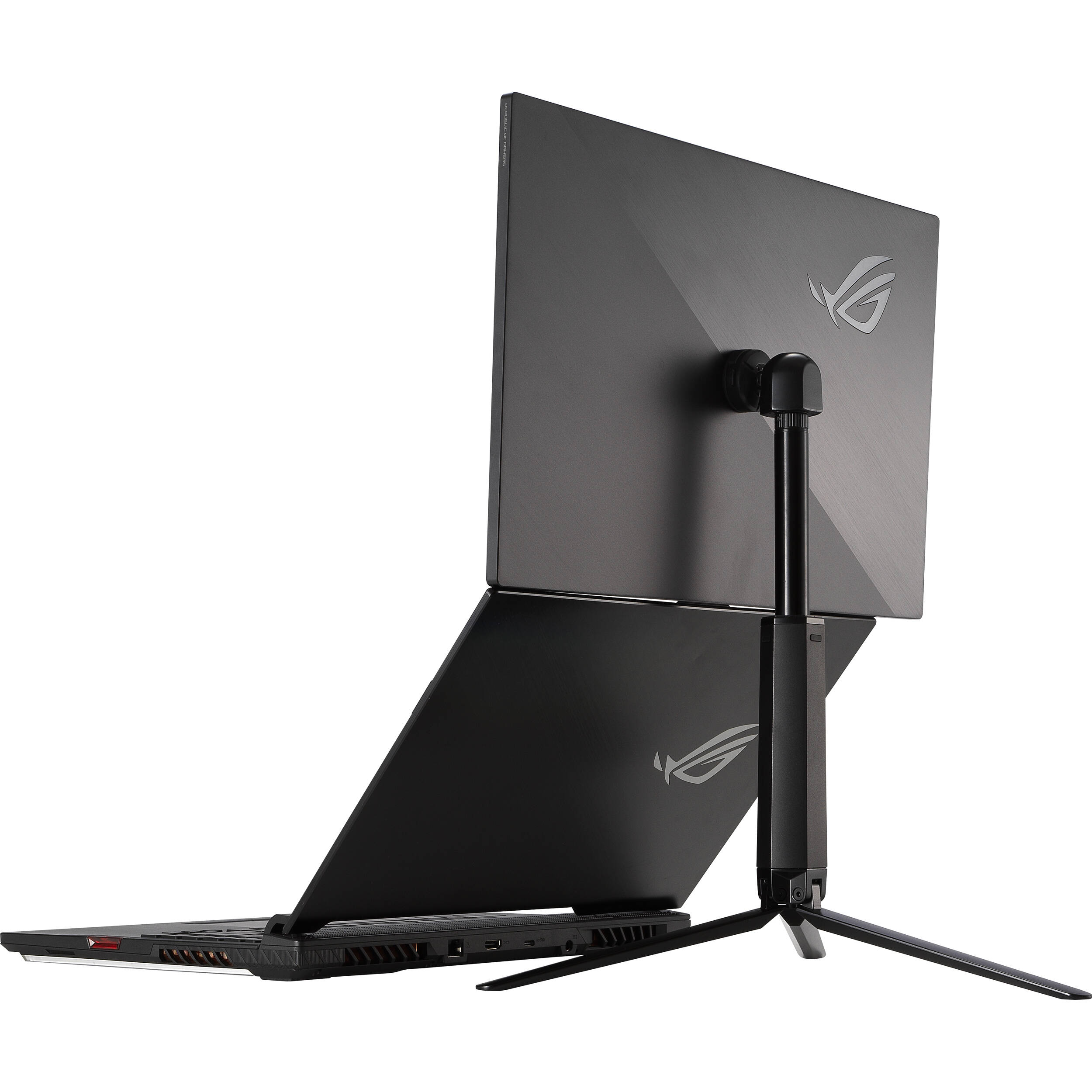 ASUS ROG Strix XG17AHP 17.3-inch portable gaming monitor with tripod stand — view 11