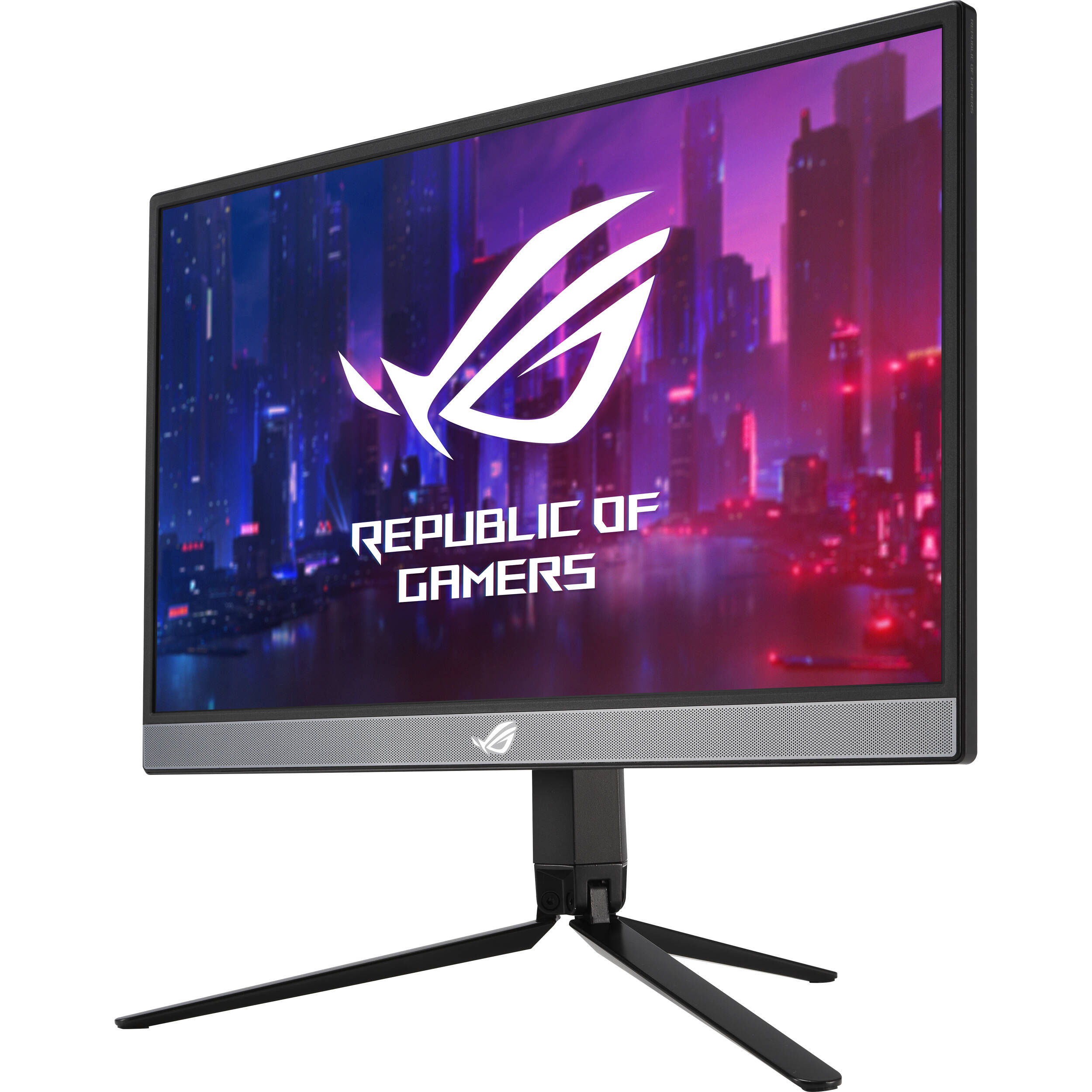 ASUS ROG Strix XG17AHP 17.3-inch portable gaming monitor with tripod stand — view 3
