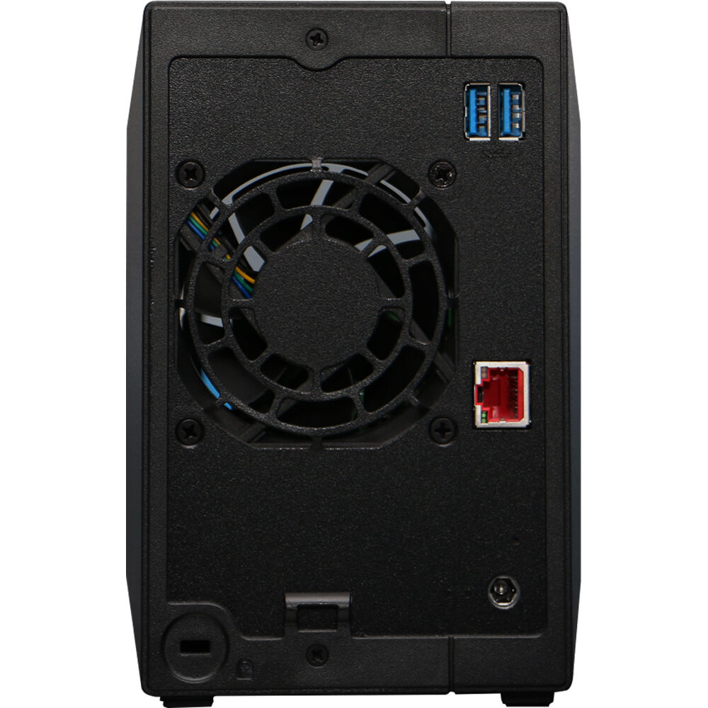 ASUSTOR DRIVESTOR 2 PRO GEN2 AS3302T V2 2-bay NAS with quad-core 1.7 GHz CPU and 2.5GbE — view 6