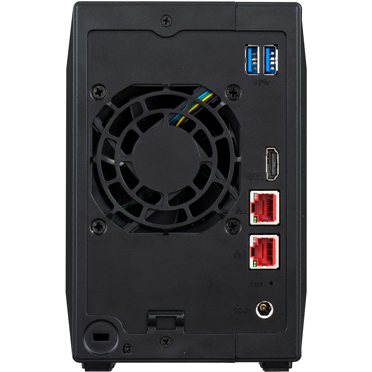 ASUSTOR NIMBUSTOR 2 Gen2 AS5402T 2-bay desktop NAS with dual 2.5GbE ports — view 3