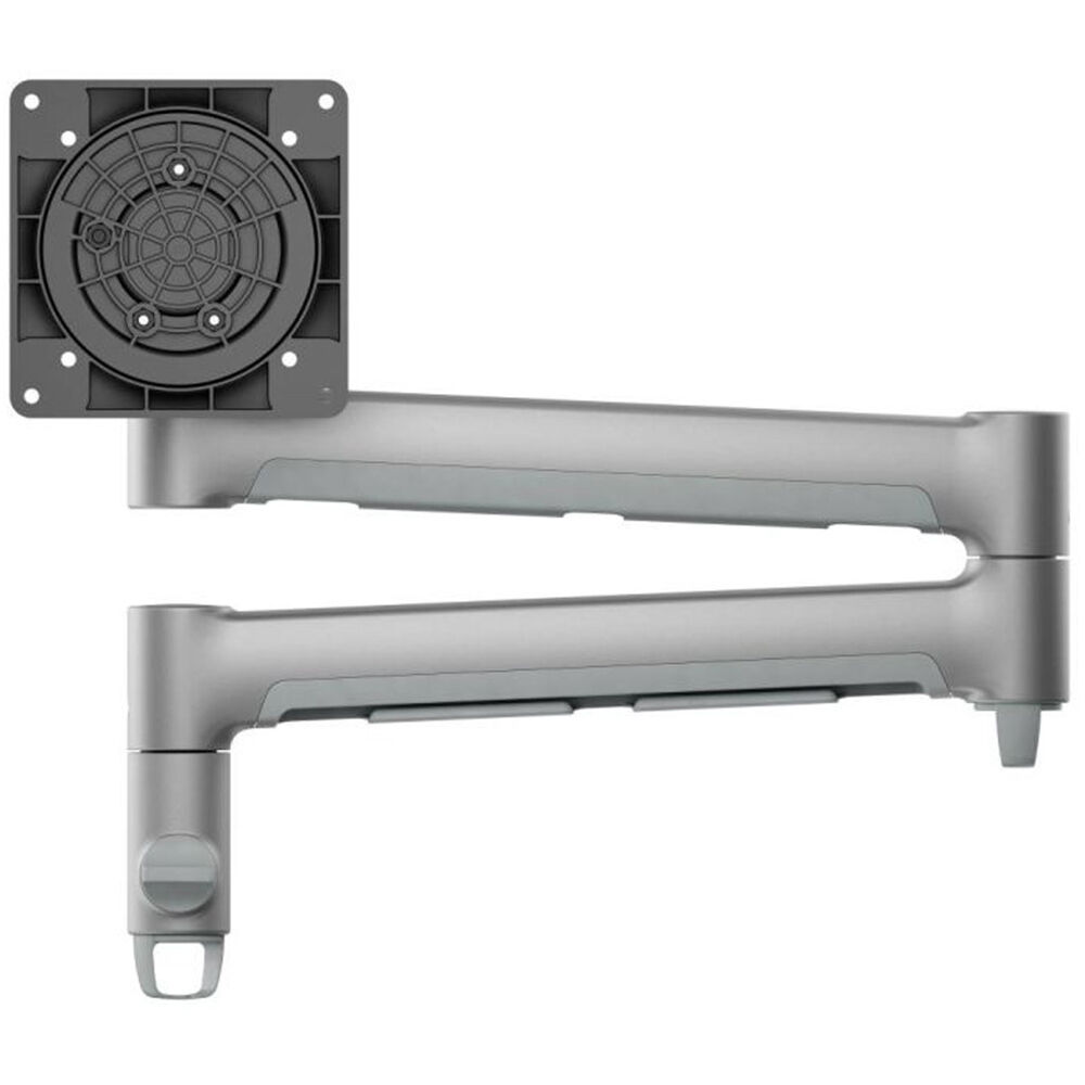 ATDEC AWM 710 Arm Silver single monitor arm with articulated mount and cable management — view 3
