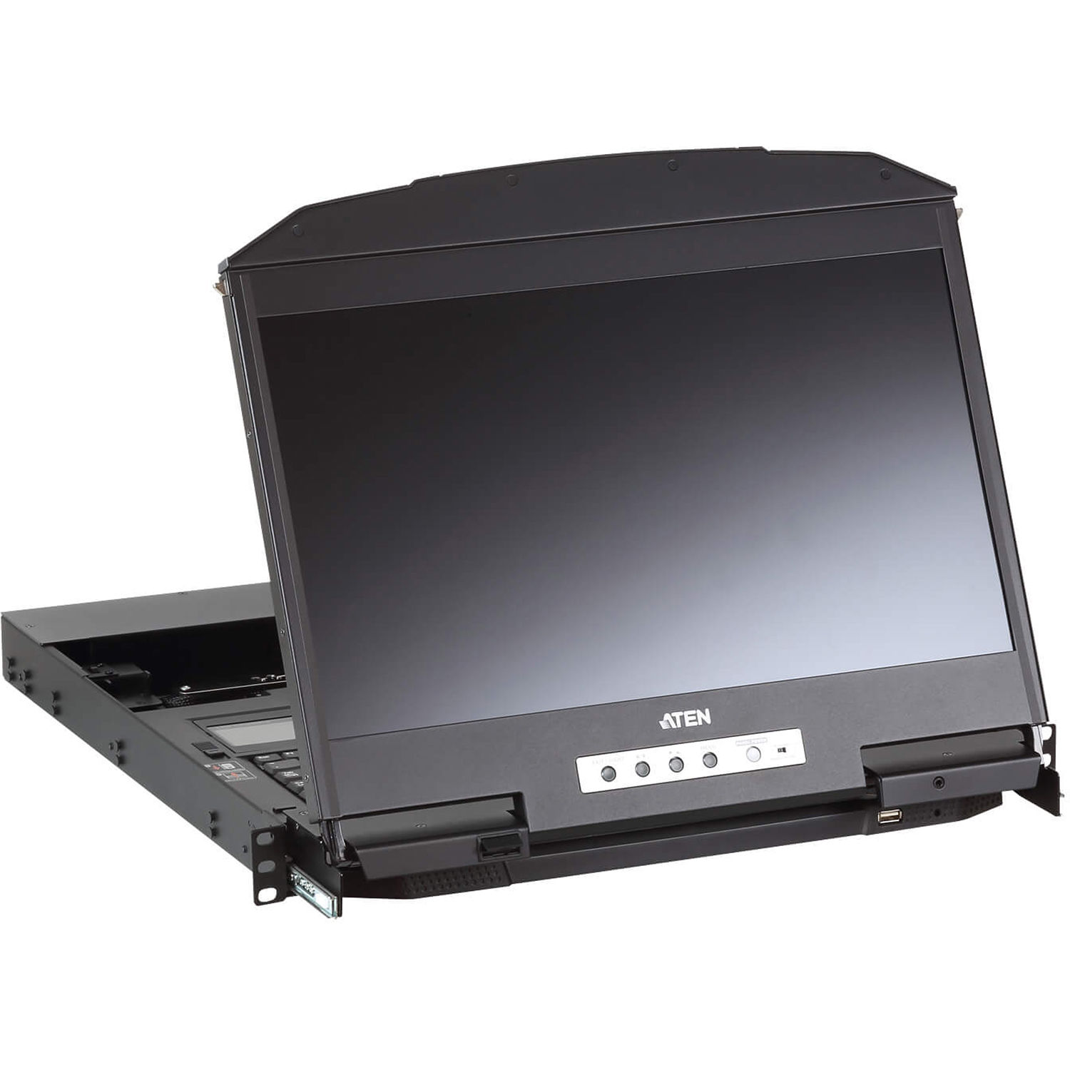 19 WIDE SCREEN SHORT DEPTH FULL HD LCD CONSOLE SUPPORT DVI, HDMI, VGA — view 3
