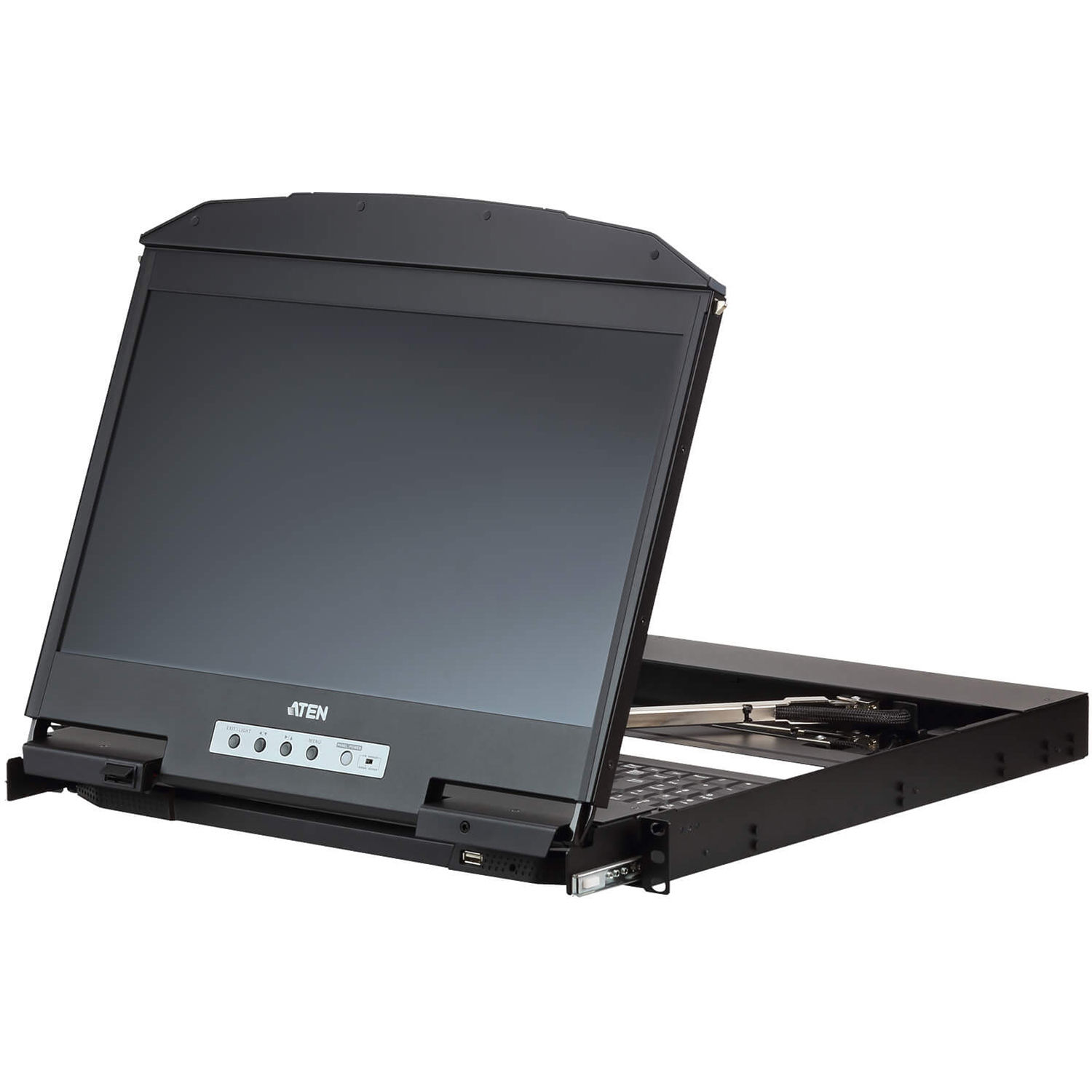 19 WIDE SCREEN SHORT DEPTH FULL HD LCD CONSOLE SUPPORT DVI, HDMI, VGA — view 4