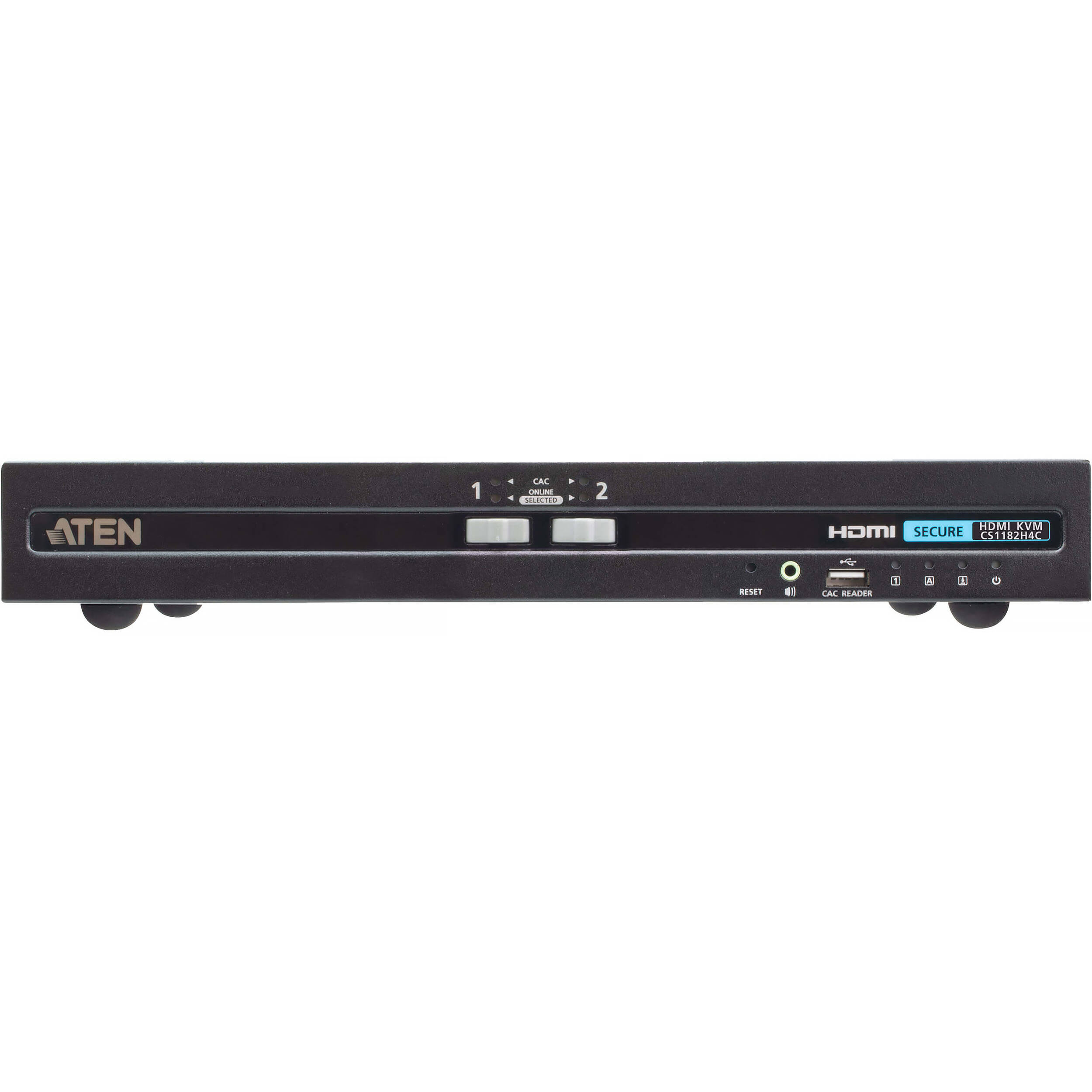2-Port USB Hdmi Single Display Pp4.0 Secure Kvm W/ Cac Support