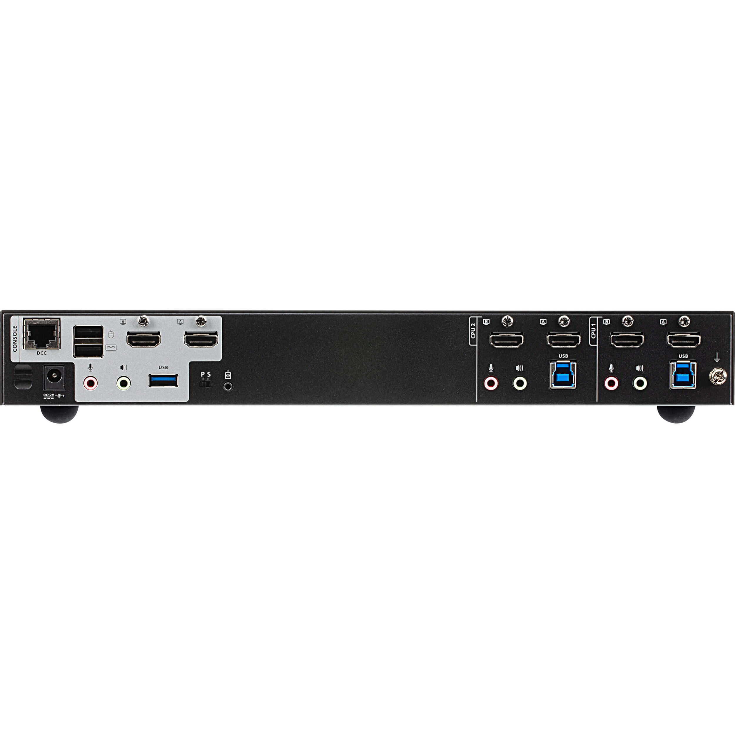 ATEN CS1842 2-port USB 3.0 4K HDMI dual-display KVMP switch for two computers — view 3