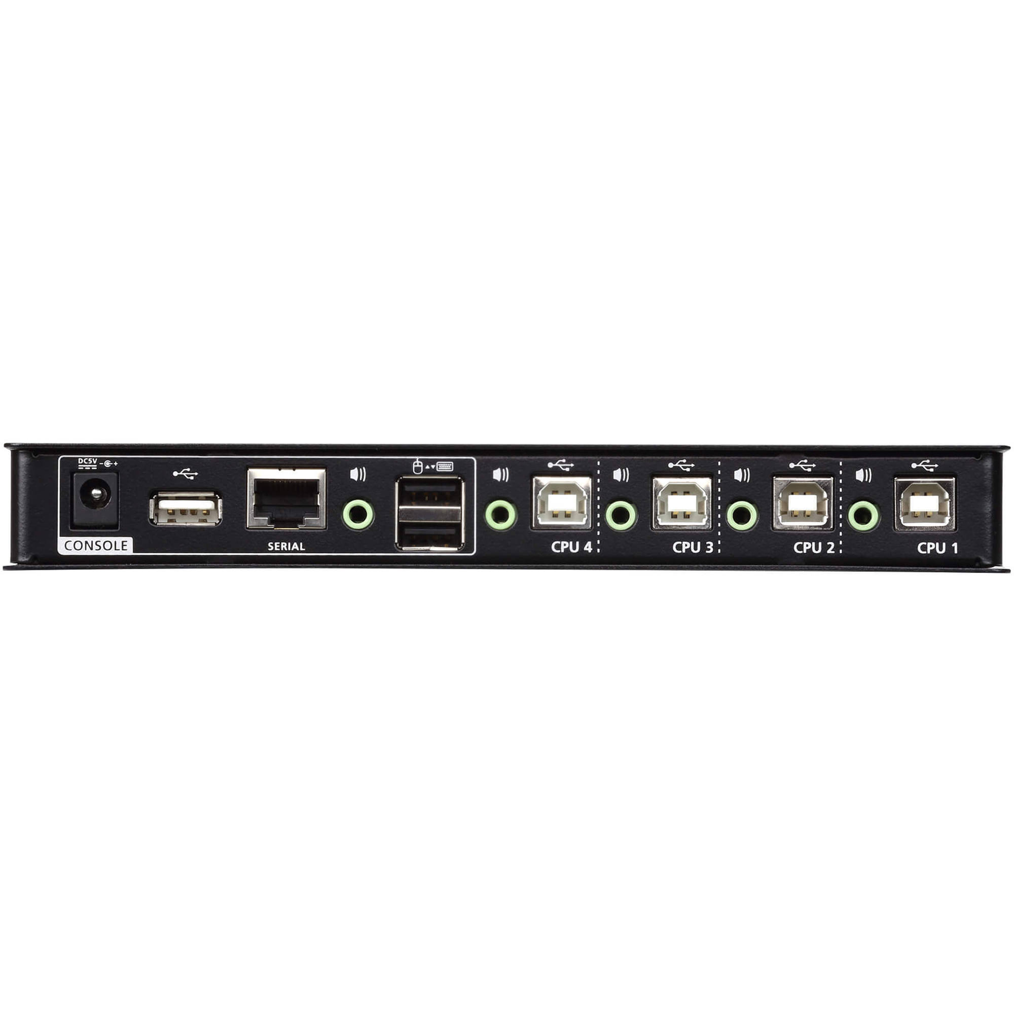 ATEN CS724KM 4-port USB Boundless KM switch with included cables for multi-computer control — view 2