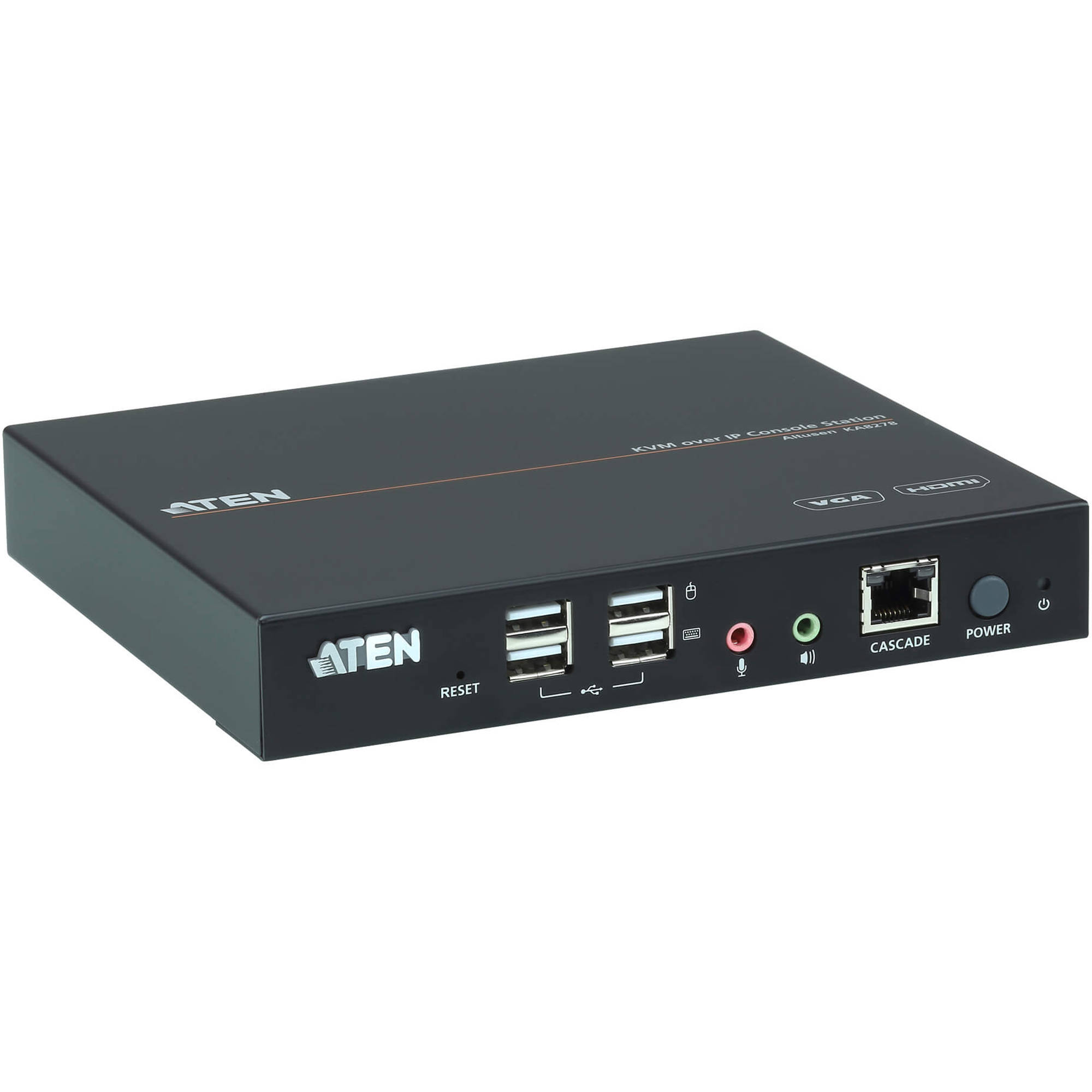 ATEN KA8278 VGA HDMI IP KVM console station for mixed server remote management — view 3