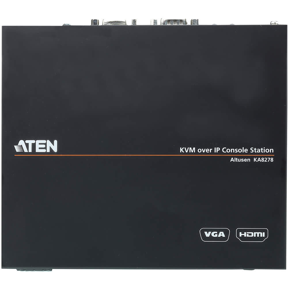 ATEN KA8278 VGA HDMI IP KVM console station for mixed server remote management — view 4