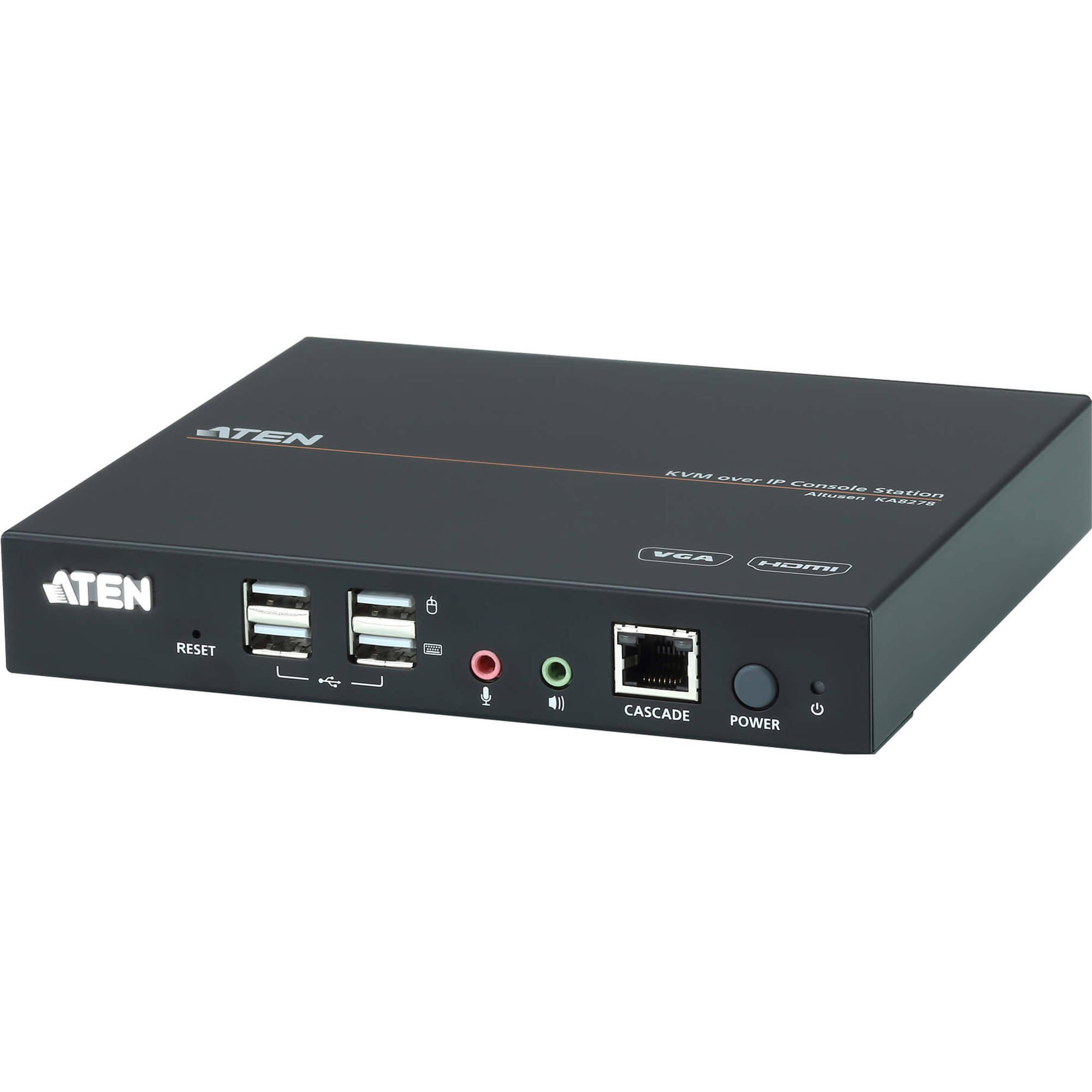 ATEN KA8278 VGA HDMI IP KVM console station for mixed server remote management — view 5