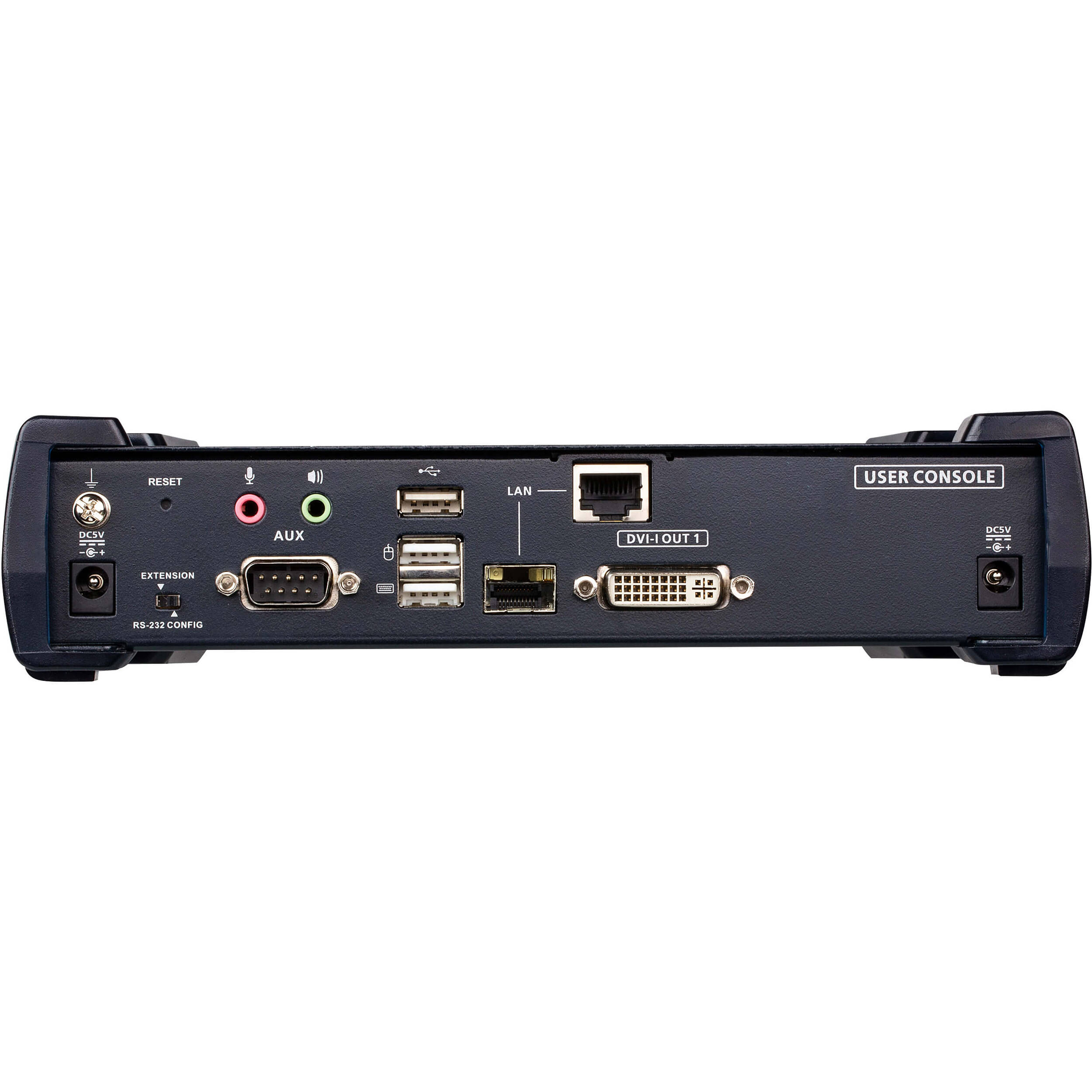 ATEN KE6900AR USB single-link DVI-I KVM over IP transmitter with audio and serial — view 3