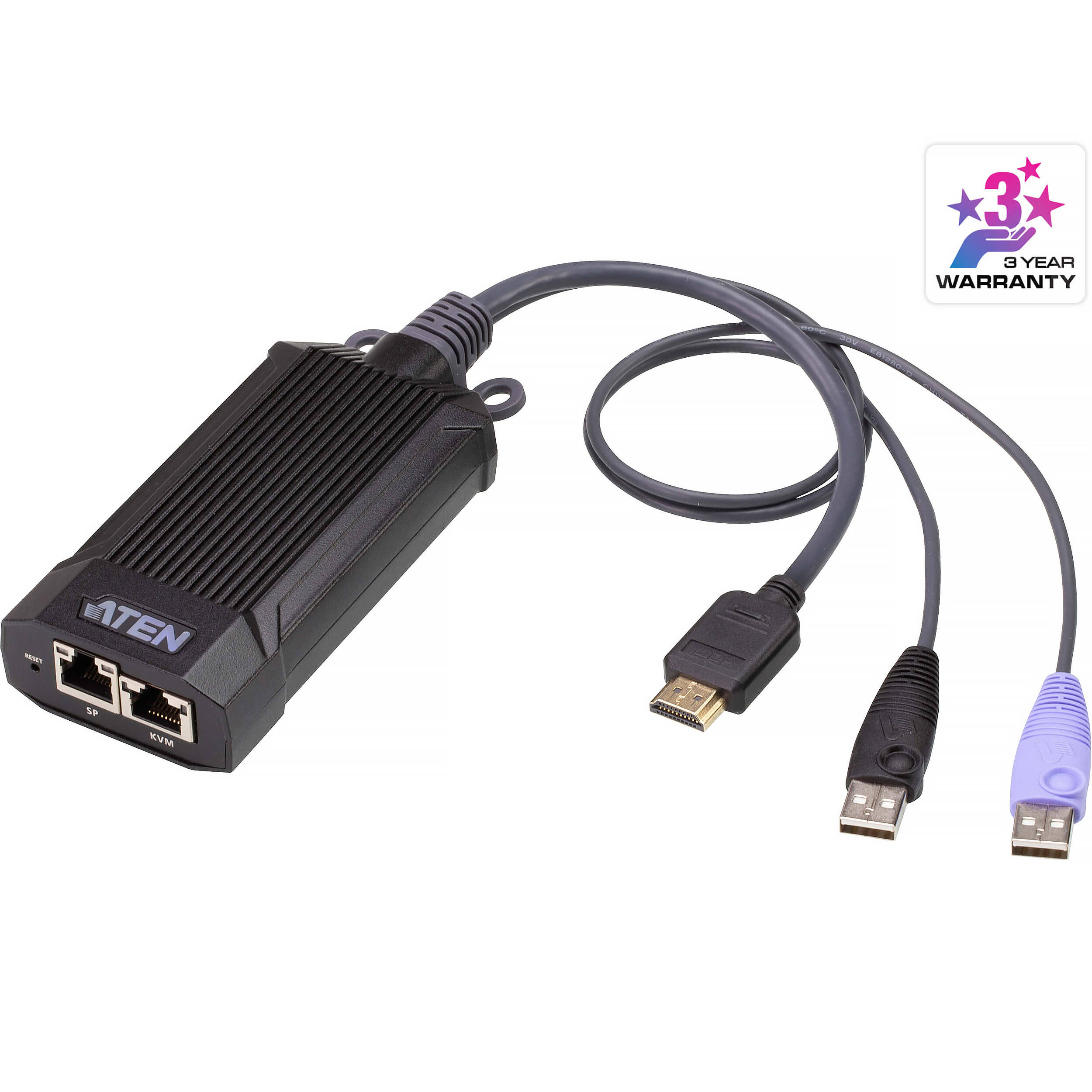 ATEN KG8900T USB HDMI KVM digiprocessor for local server room control — view 6