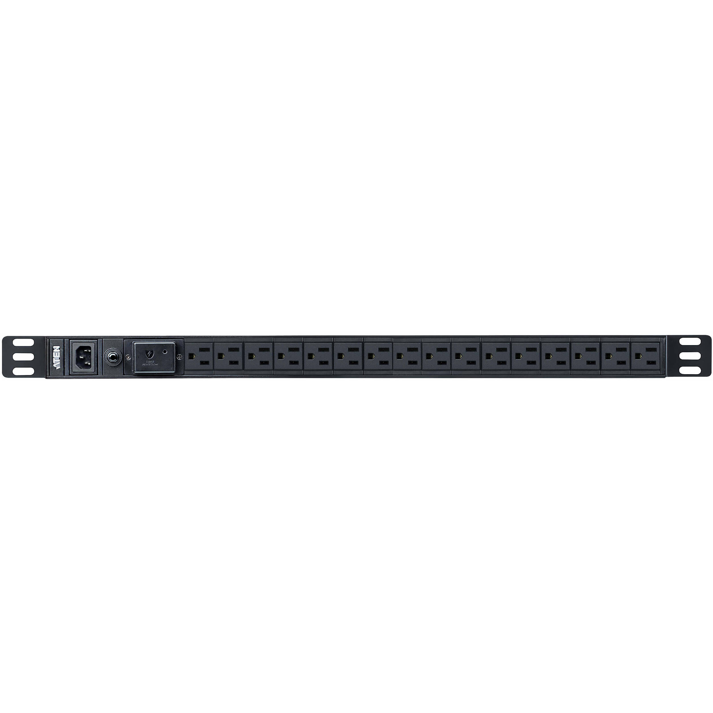 16-Outlet 0u 15a Basic PDU with Surge Protection, (100v-120v) with Nema 5-15 Pow