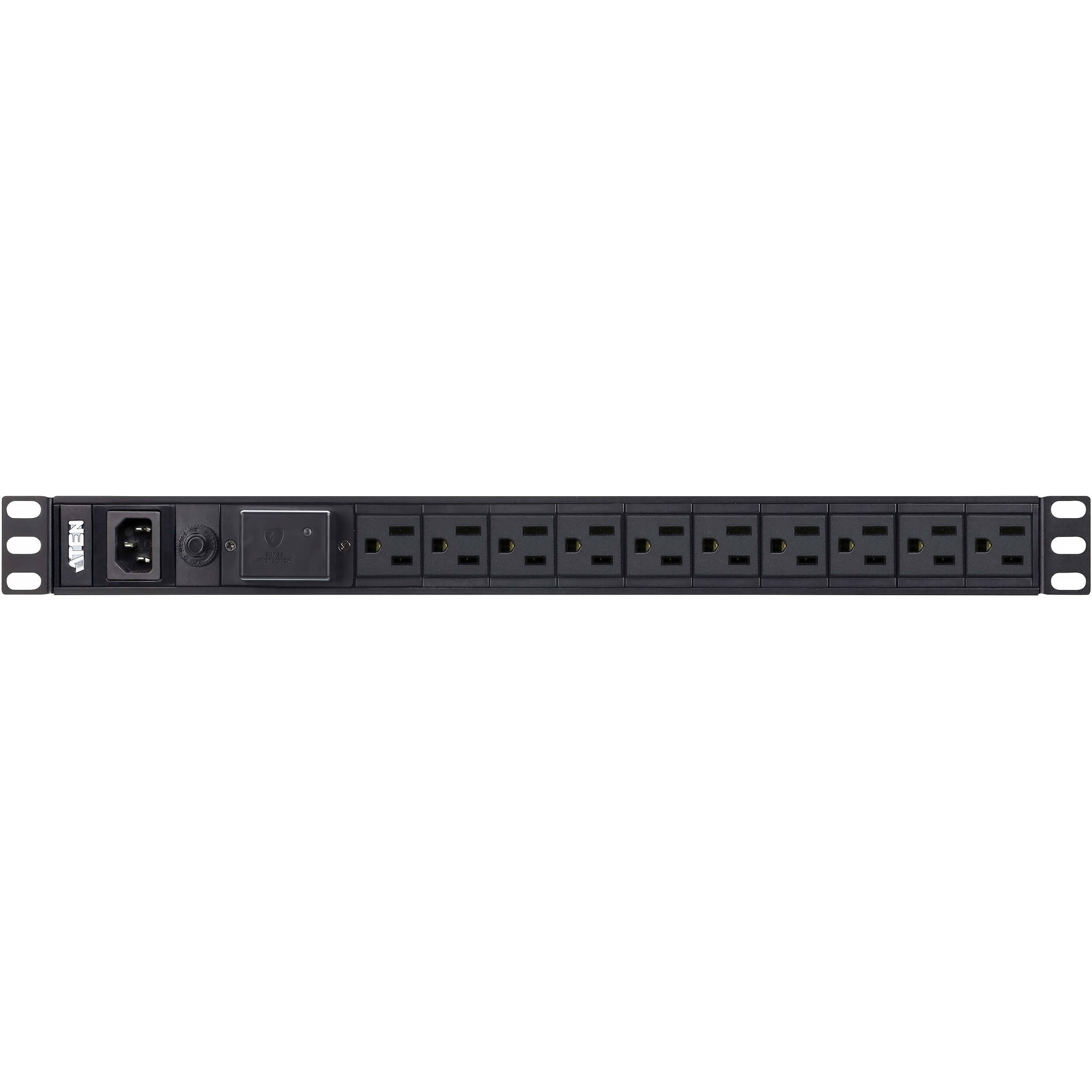 18-Outlet 0u 15a Basic PDU with Surge Protection, (100v-120v) with Nema 5-15 Pow