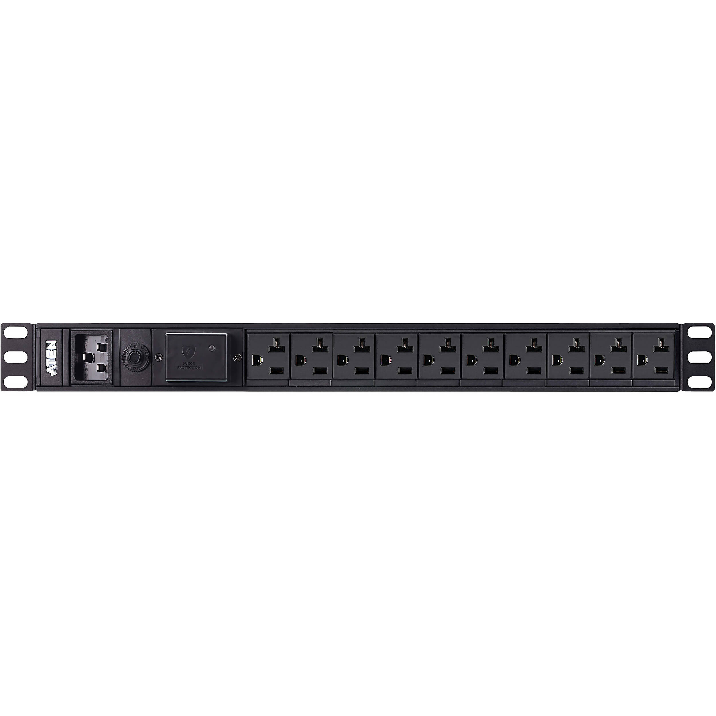 10 Outlets 20a Basic PDU W/ Surge Protection