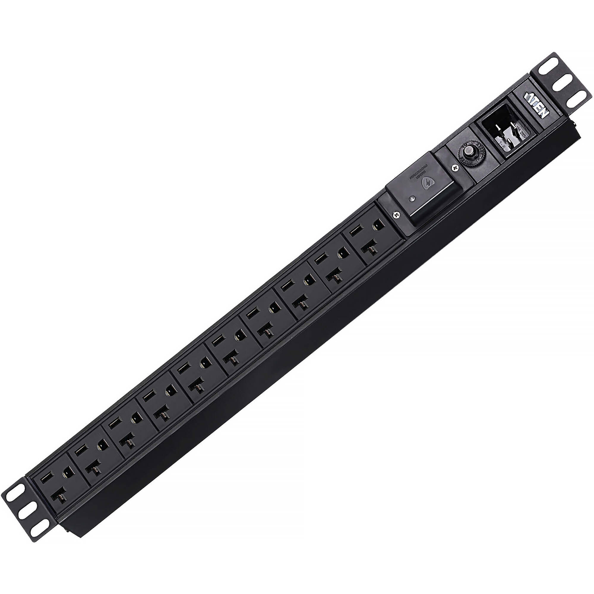 10 OUTLETS 20A BASIC PDU W/ SURGE PROTECTION — view 2