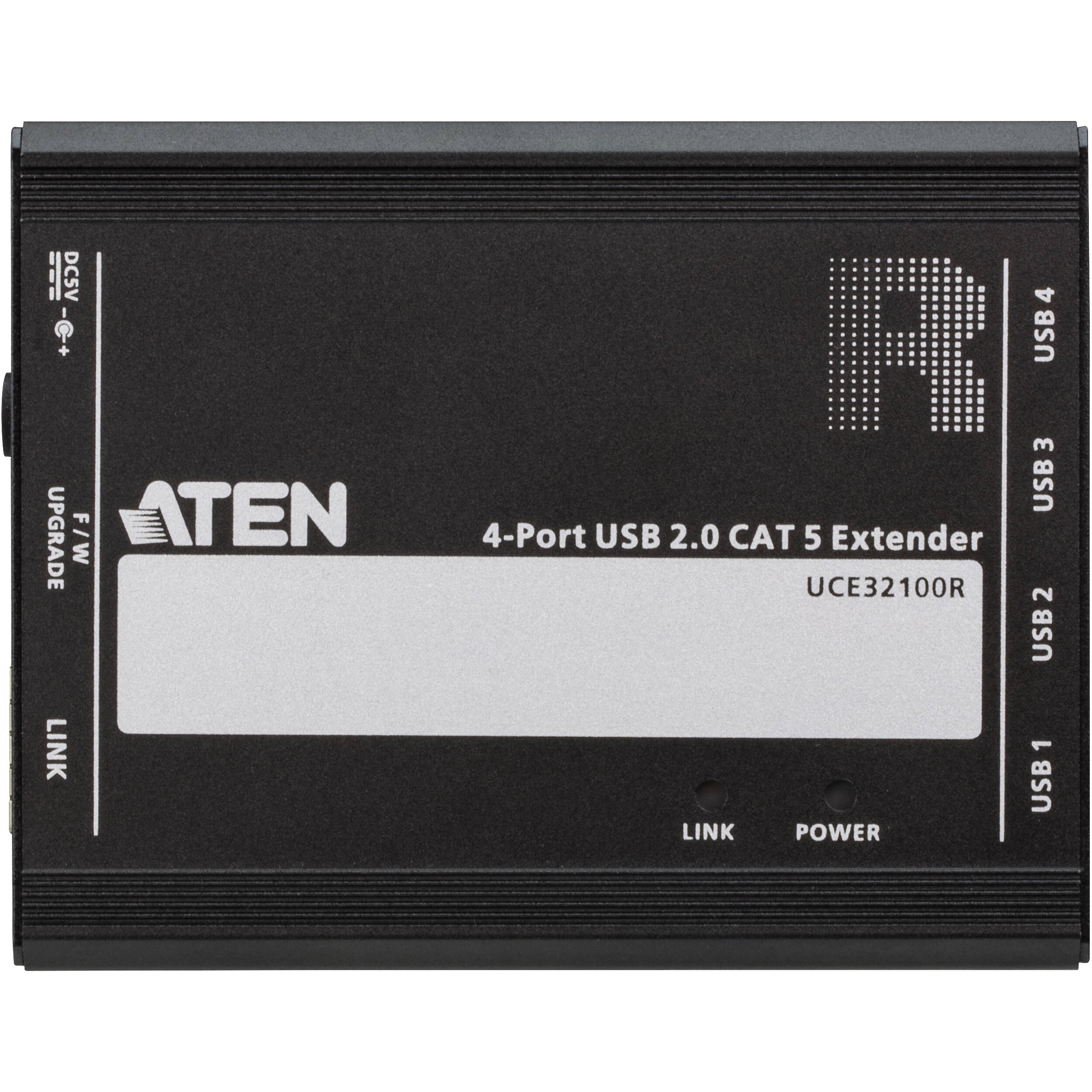 USB2.0 CAT5 EXTENDER WITH 4-PORT HUB — view 3