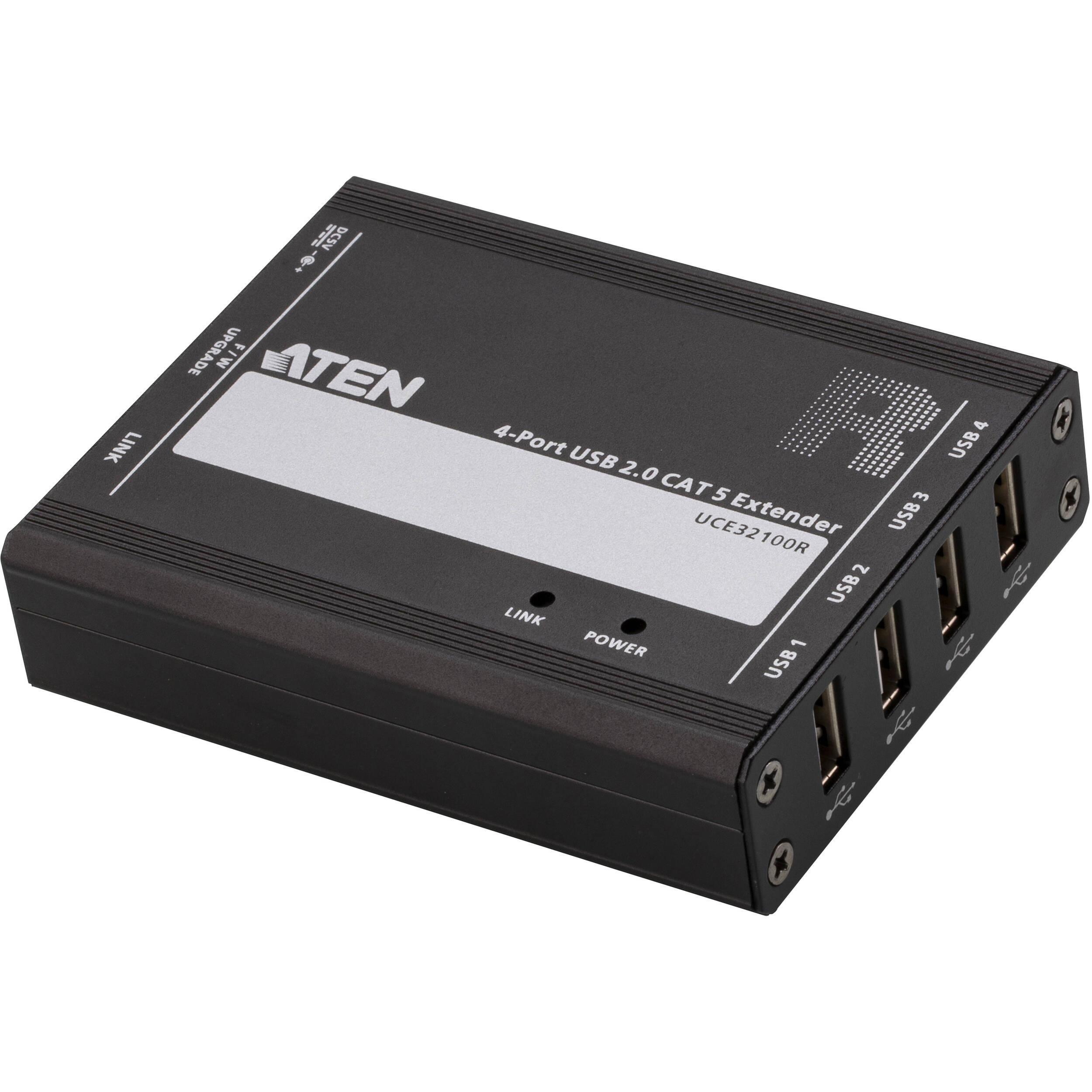 USB2.0 CAT5 EXTENDER WITH 4-PORT HUB — view 4