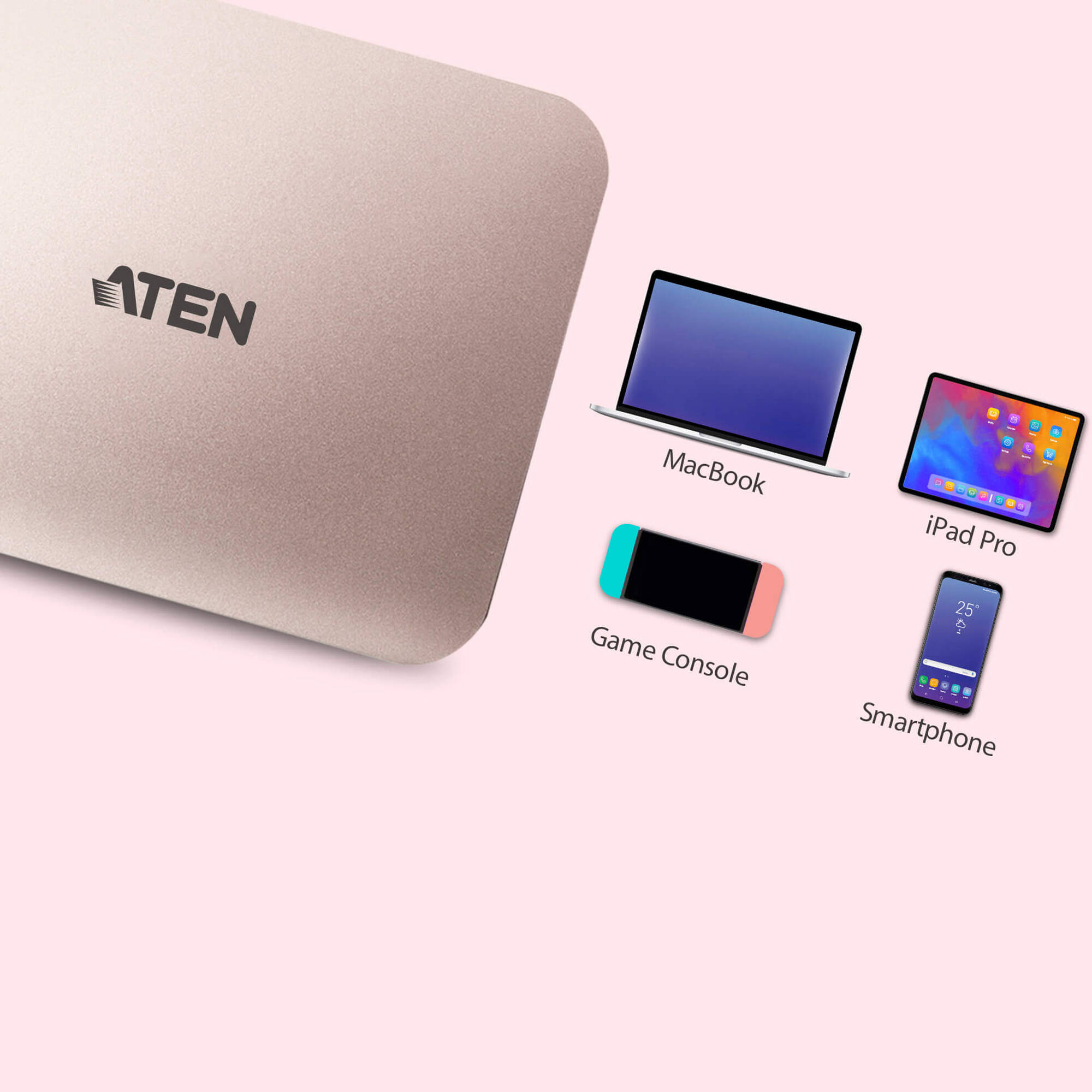 USB-C 4K ULTRA MINI DOCK WITH POWER PASS — view 4