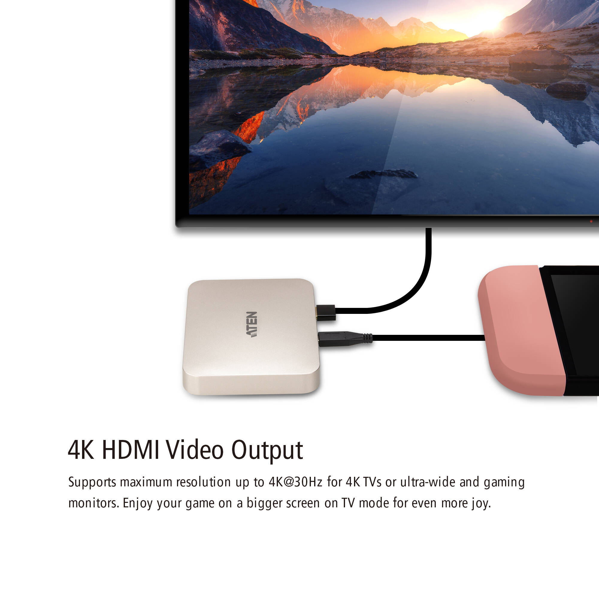 USB-C 4K ULTRA MINI DOCK WITH POWER PASS — view 6