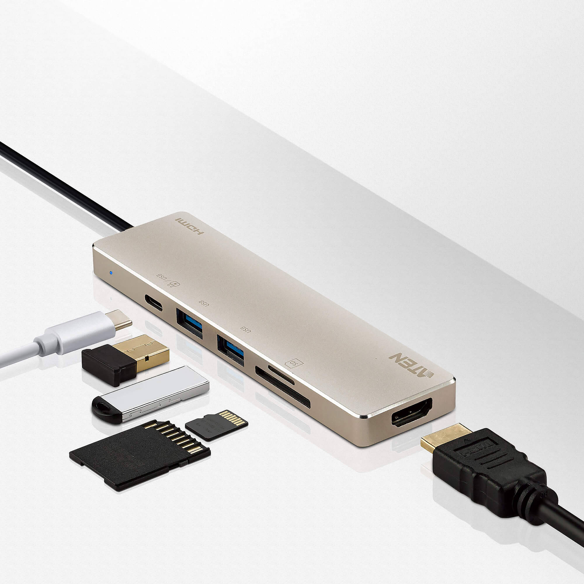 USB-C MULTIPORT MINI DOCK WITH POWER PASS-THROUGH - 60W — view 6