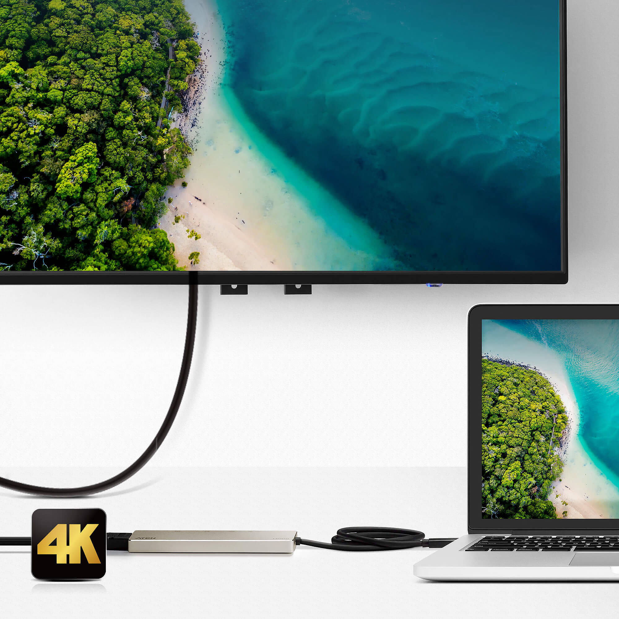 USB-C MULTIPORT MINI DOCK WITH POWER PASS-THROUGH - 60W — view 7