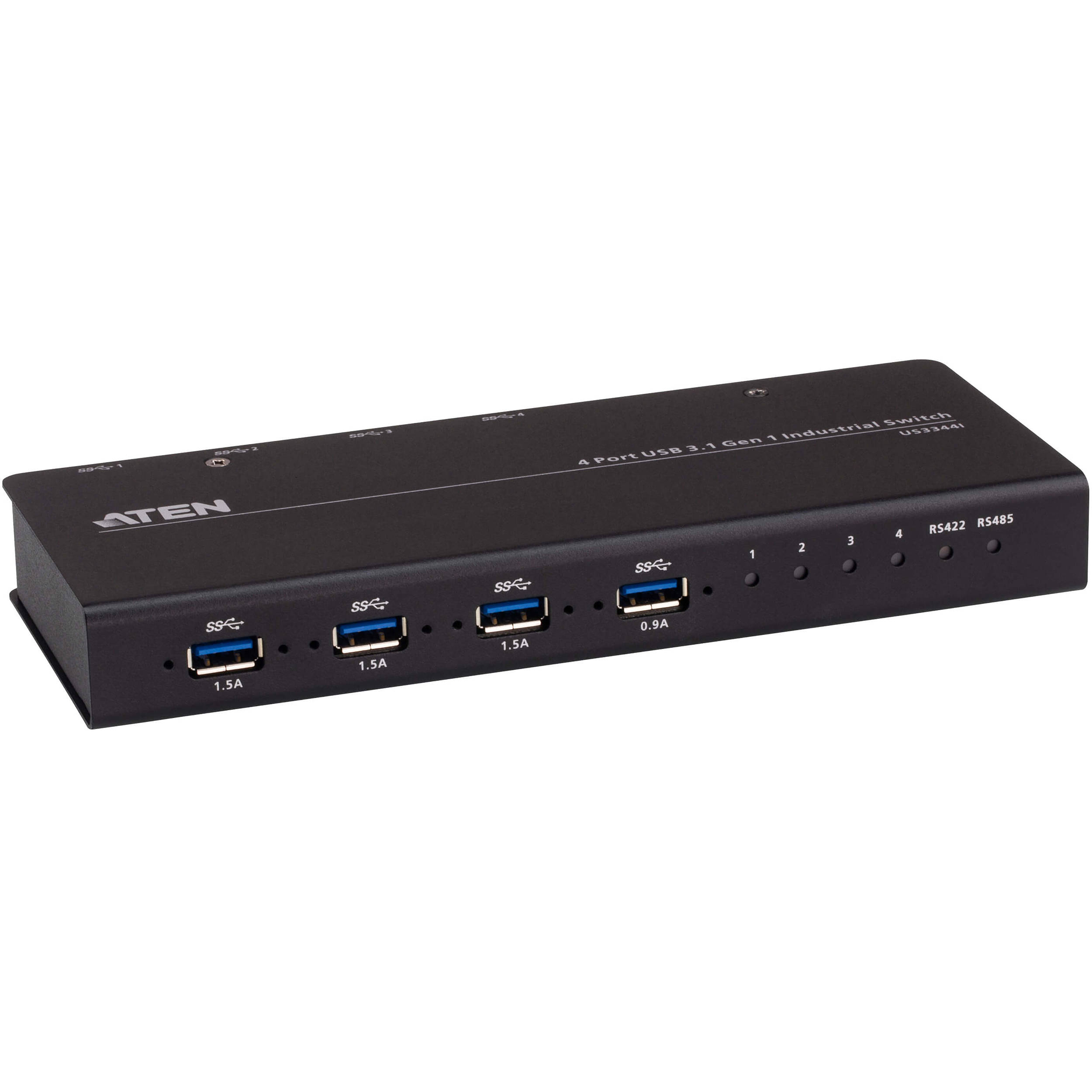 4X4 USB3.1 GEN1 INDUSTRIAL HUB SWITCH — view 3