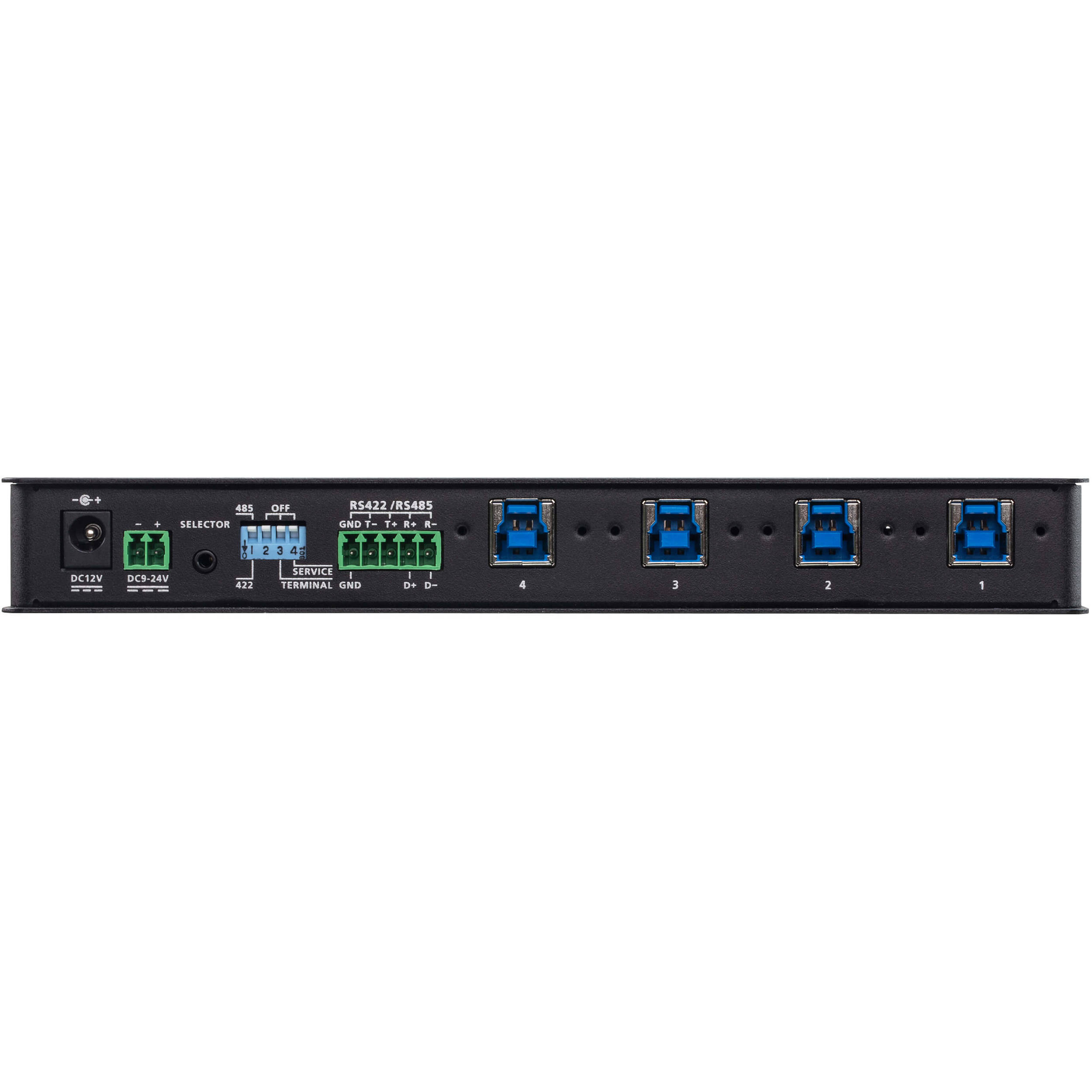 4X4 USB3.1 GEN1 INDUSTRIAL HUB SWITCH — view 4