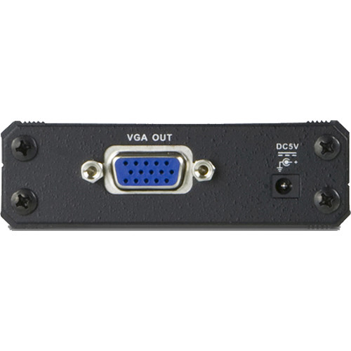 ATEN VC010 VGA EDID emulator for maintaining stable display handshakes in VGA video systems — view 2