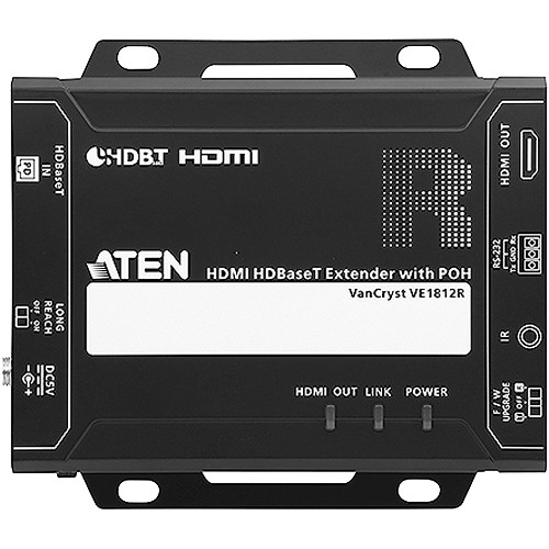 ATEN VE1812R 4K DisplayPort AV extender receiver with USB 2.0 and RS-232 support — view 3