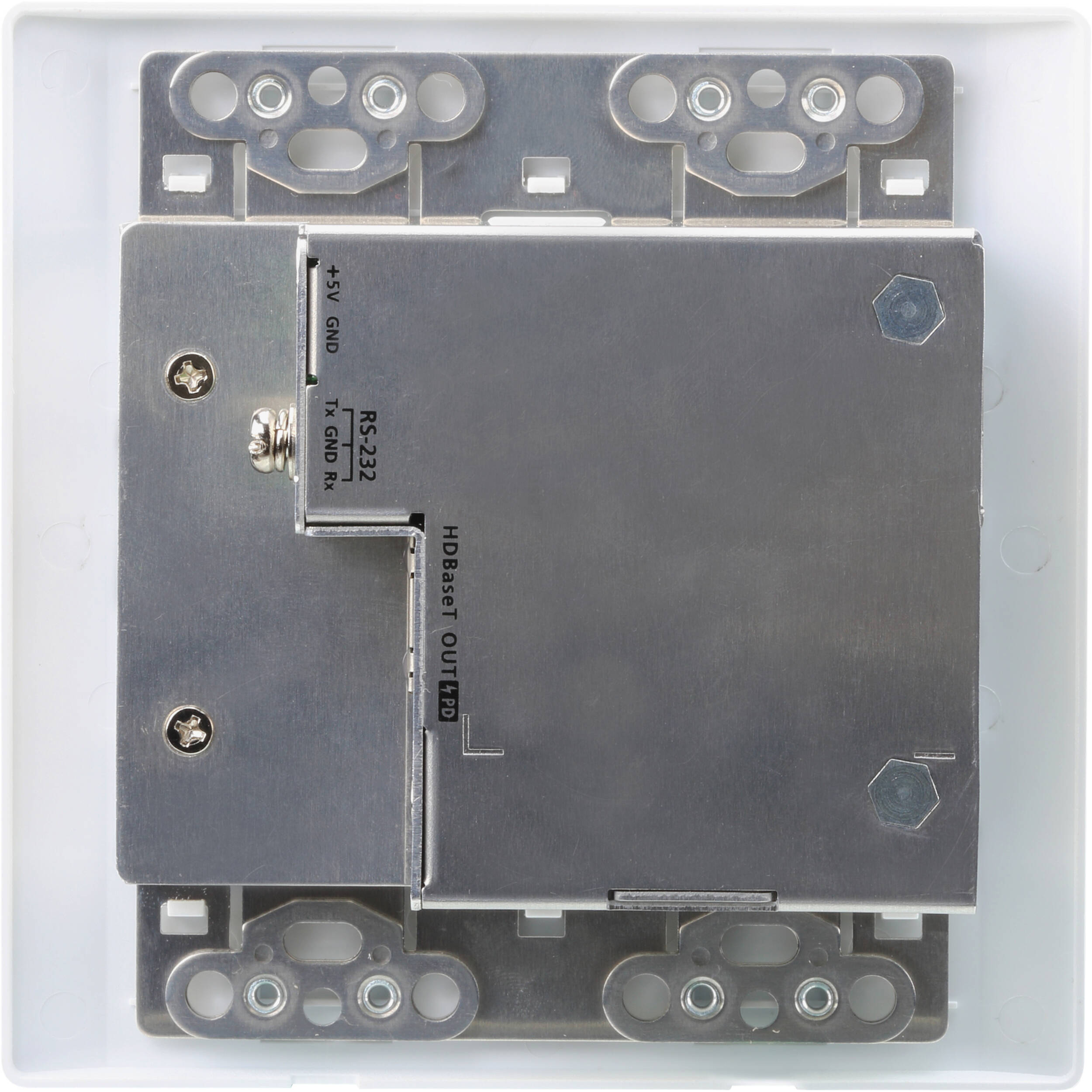 ATEN VE2812AUST HDMI and VGA audio HDBaseT wall plate transmitter with PoH — view 2