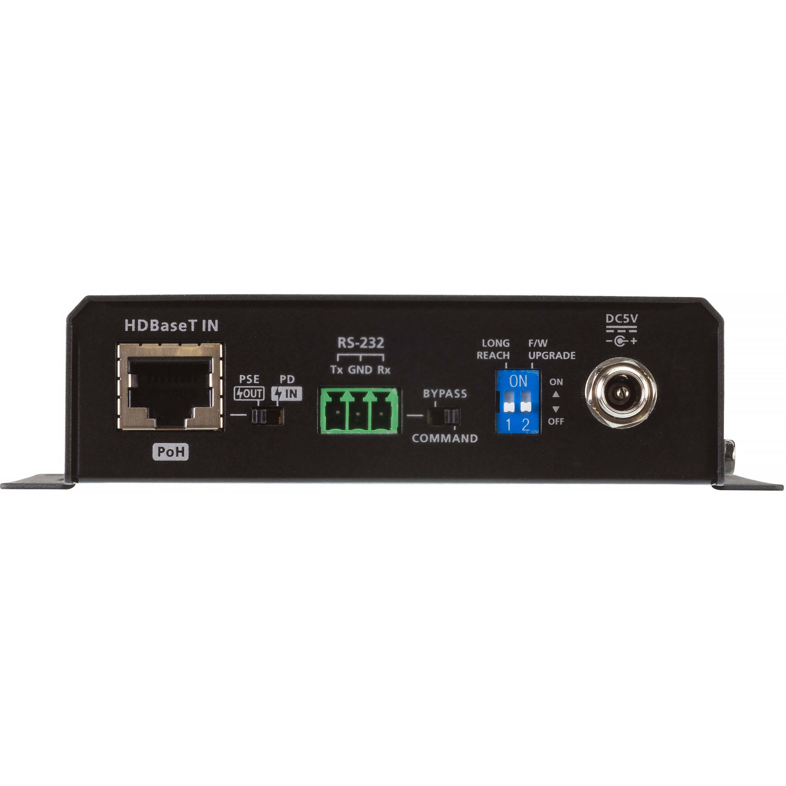 ATEN VE2812PR HDMI HDBaseT receiver with audio de-embedding and Power over HDBaseT — view 2