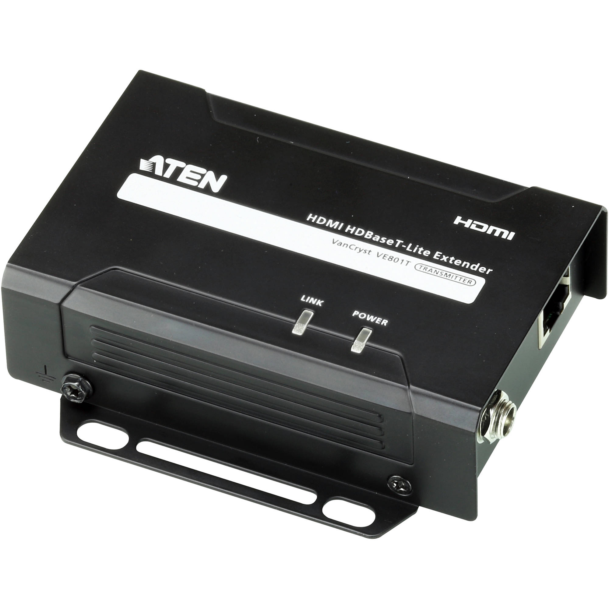 ATEN VE801T rack-mountable HDMI HDBaseT Lite transmitter for 4K AV extension — view 2