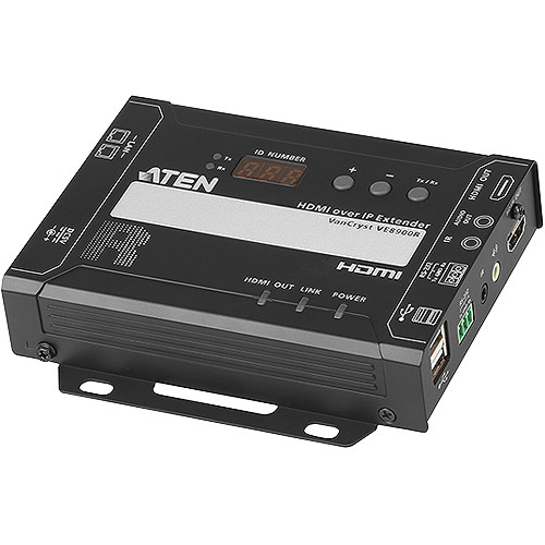 ATEN VE8900R Full HD HDMI over IP extender receiver for distributed AV display delivery — view 2