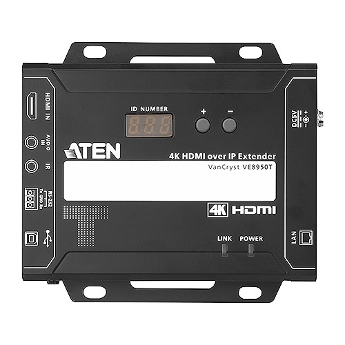 ATEN VE8950T 4K HDMI over IP extender transmitter for centralized AV source distribution — view 3
