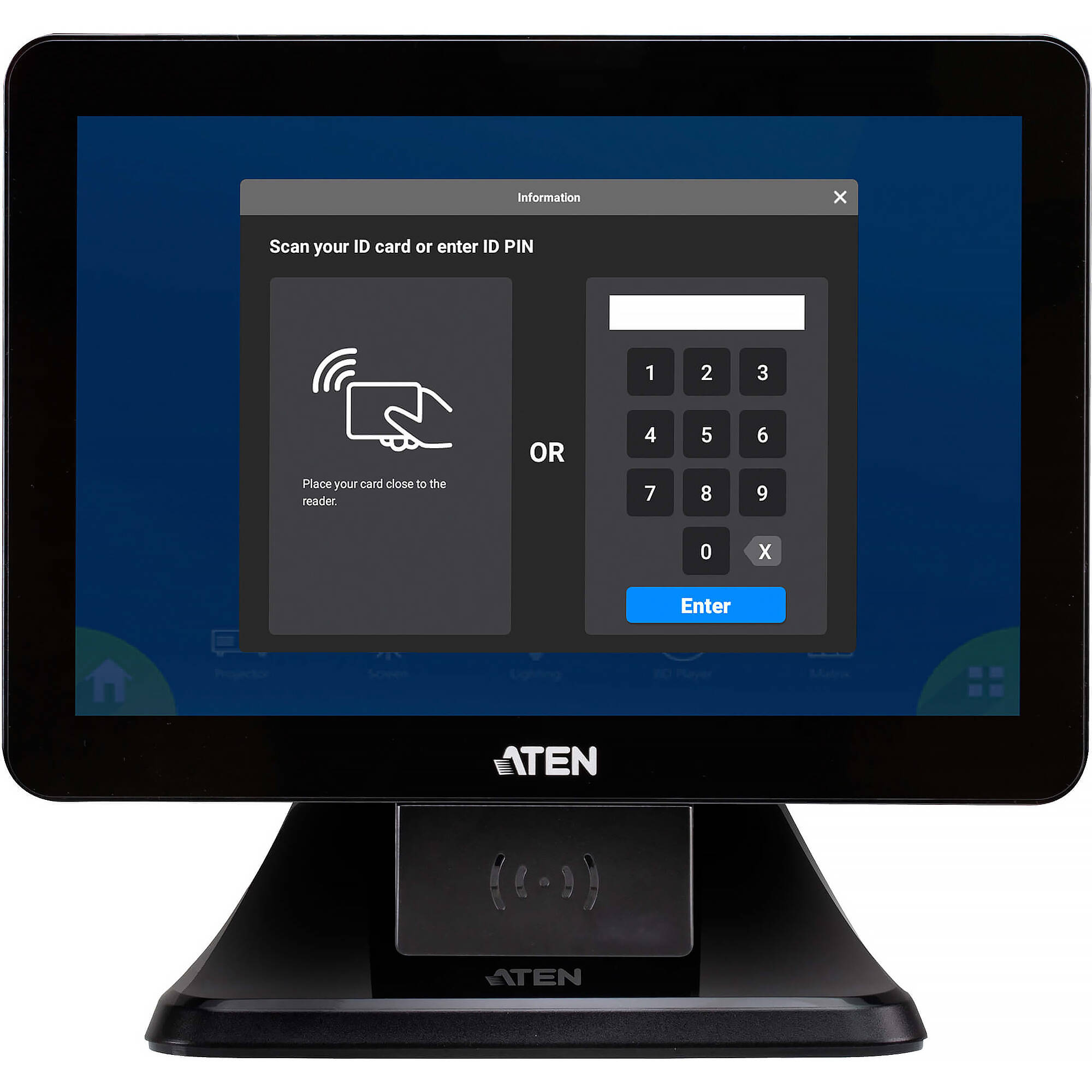 ATEN VK330 10.1-inch touch panel for VK control system — view 3