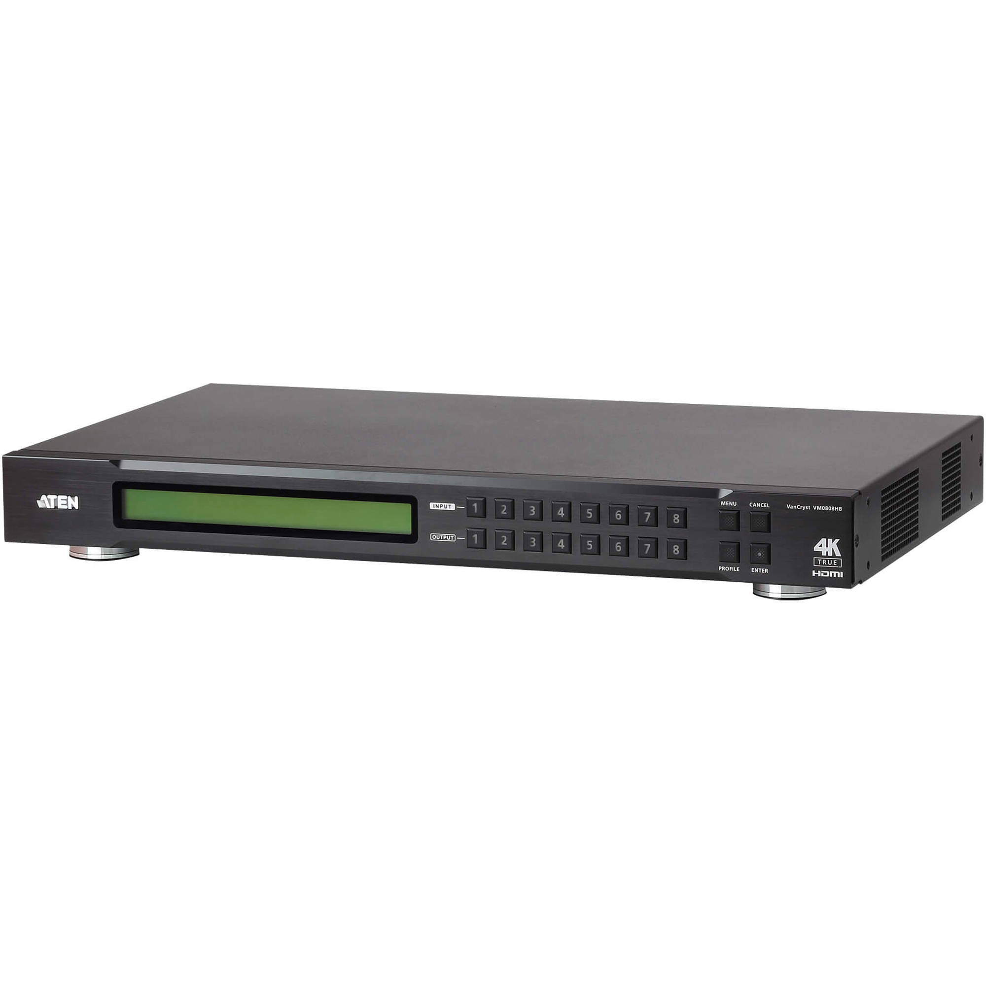 Vm0808hb - 8 X 8 True 4k Hdmi Matrix Switch - Wired - Hdmi Type a Female (Black)