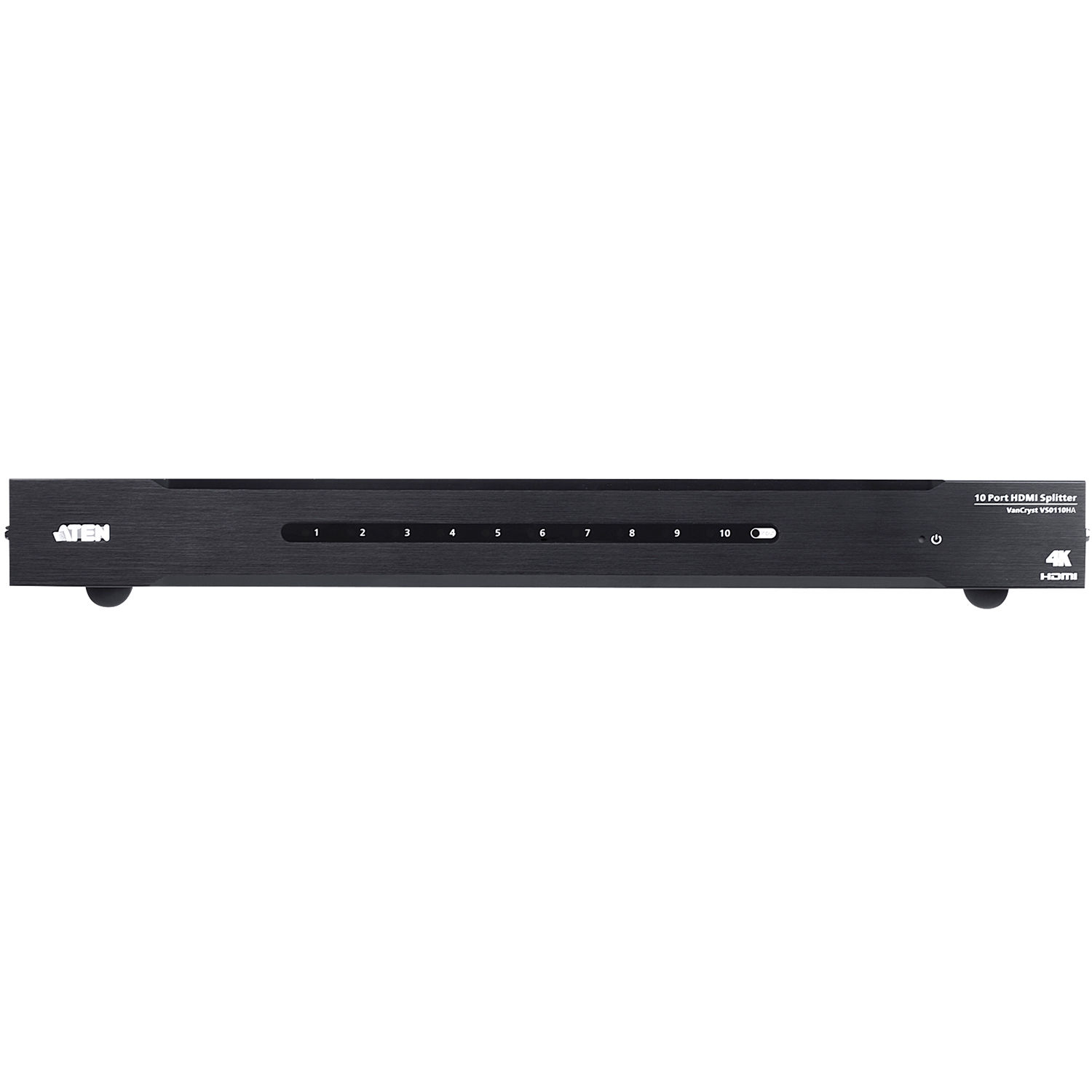 ATEN VS0110HA 10-port 4K HDMI splitter for distributing one source to multiple displays — view 2