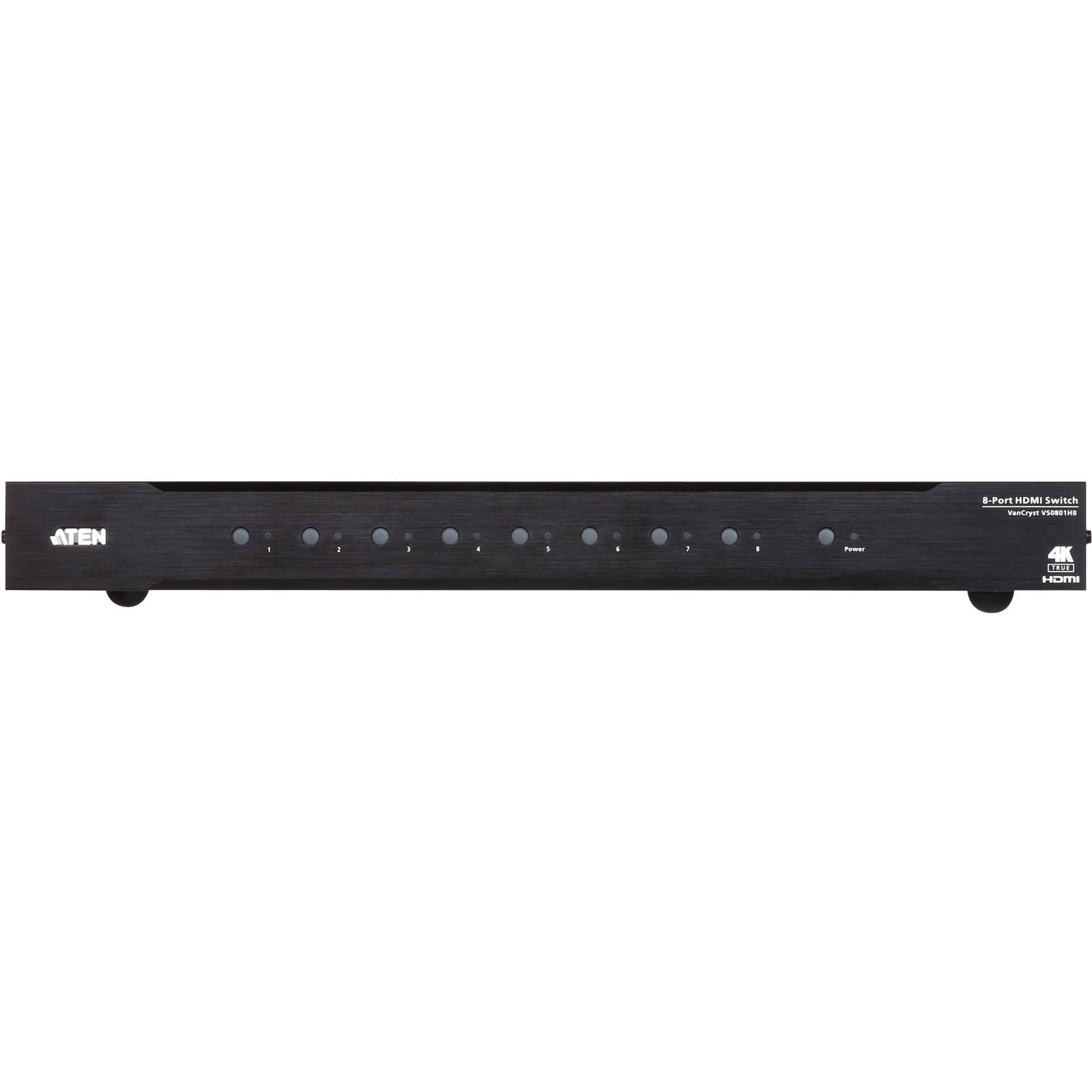ATEN VS0801HB 8-port true 4K HDMI switch for routing multiple HDMI sources to one display — view 2
