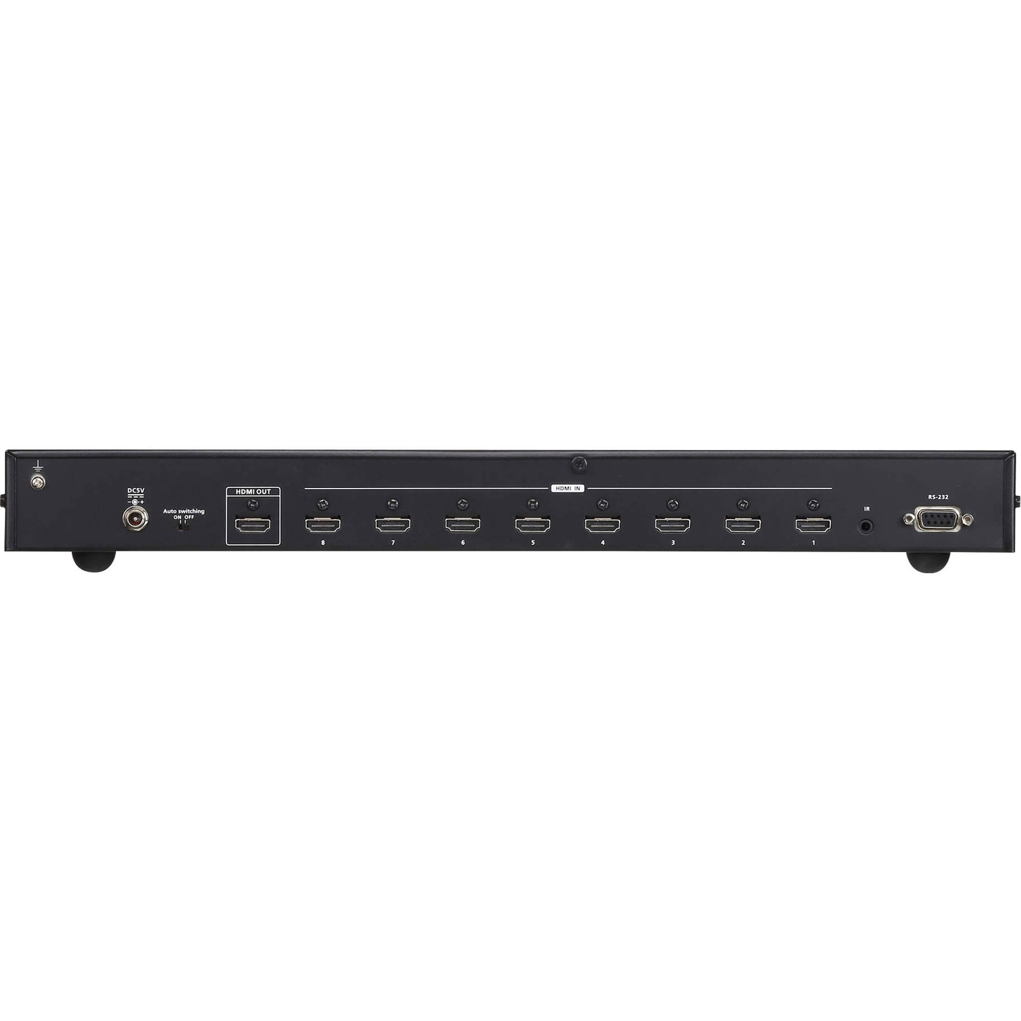 ATEN VS0801HB 8-port true 4K HDMI switch for routing multiple HDMI sources to one display — view 3