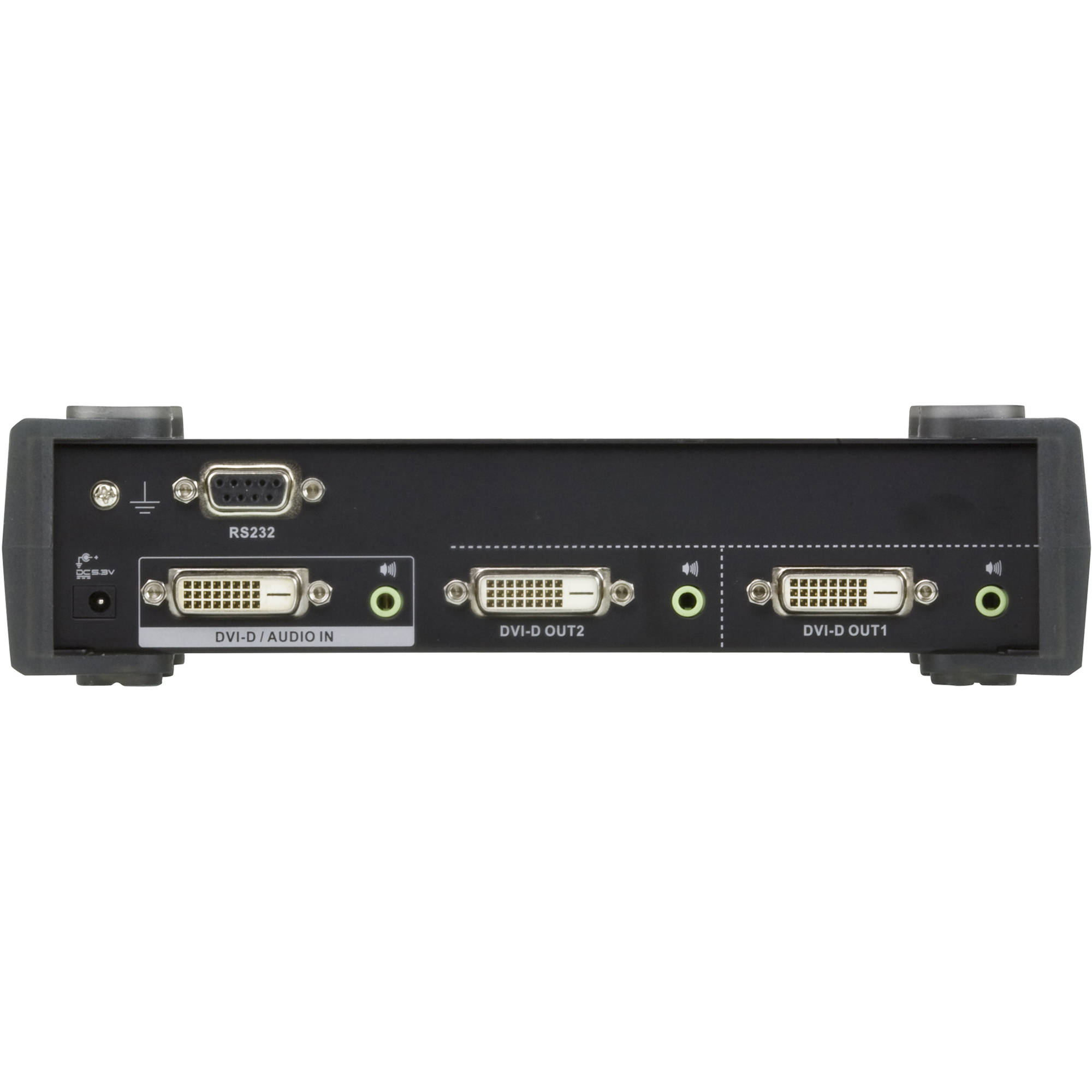 ATEN VS172 2-port DVI Dual Link splitter with audio and RS-232 support — view 3