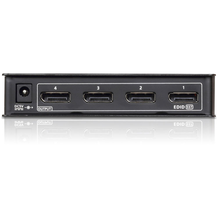 ATEN VS194 4-port 4K DisplayPort splitter for MST and SST multi-display output — view 2