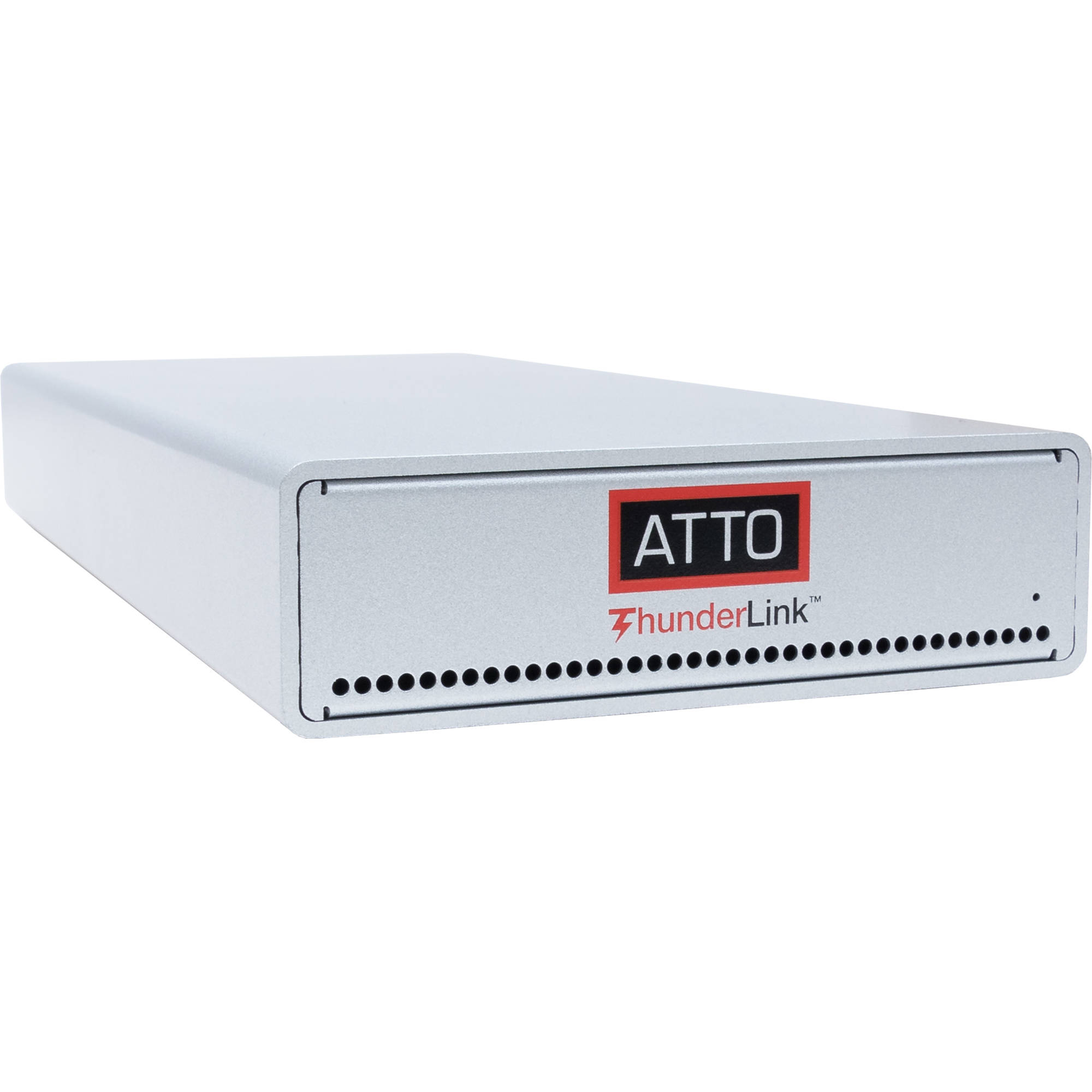 ATTO Technology dual Thunderbolt 3/4 to 8-port 12Gb SAS/SATA adapter model TLSH-3128-D00 — view 5