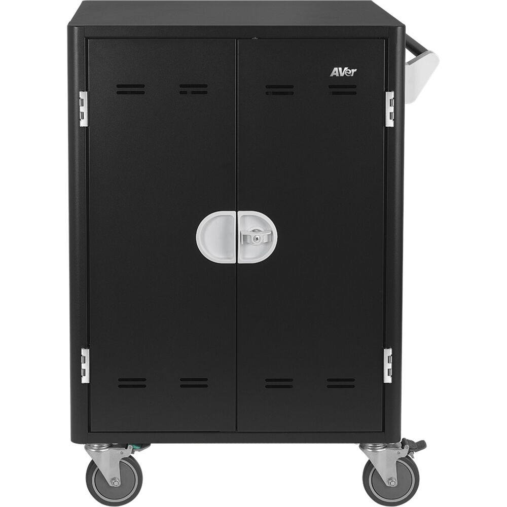 AVer 36 device charging cart for vertical PDU and iPad 8th Gen support — view 2
