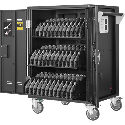 AVer 36 device charging cart for vertical PDU and iPad 8th Gen support — view 4