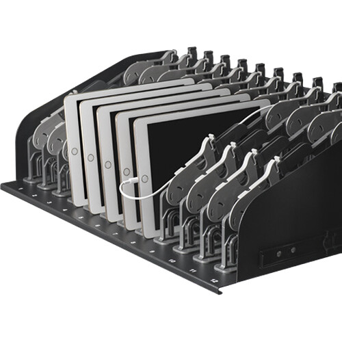 AVer 36 device charging cart for vertical PDU and iPad 8th Gen support — view 5