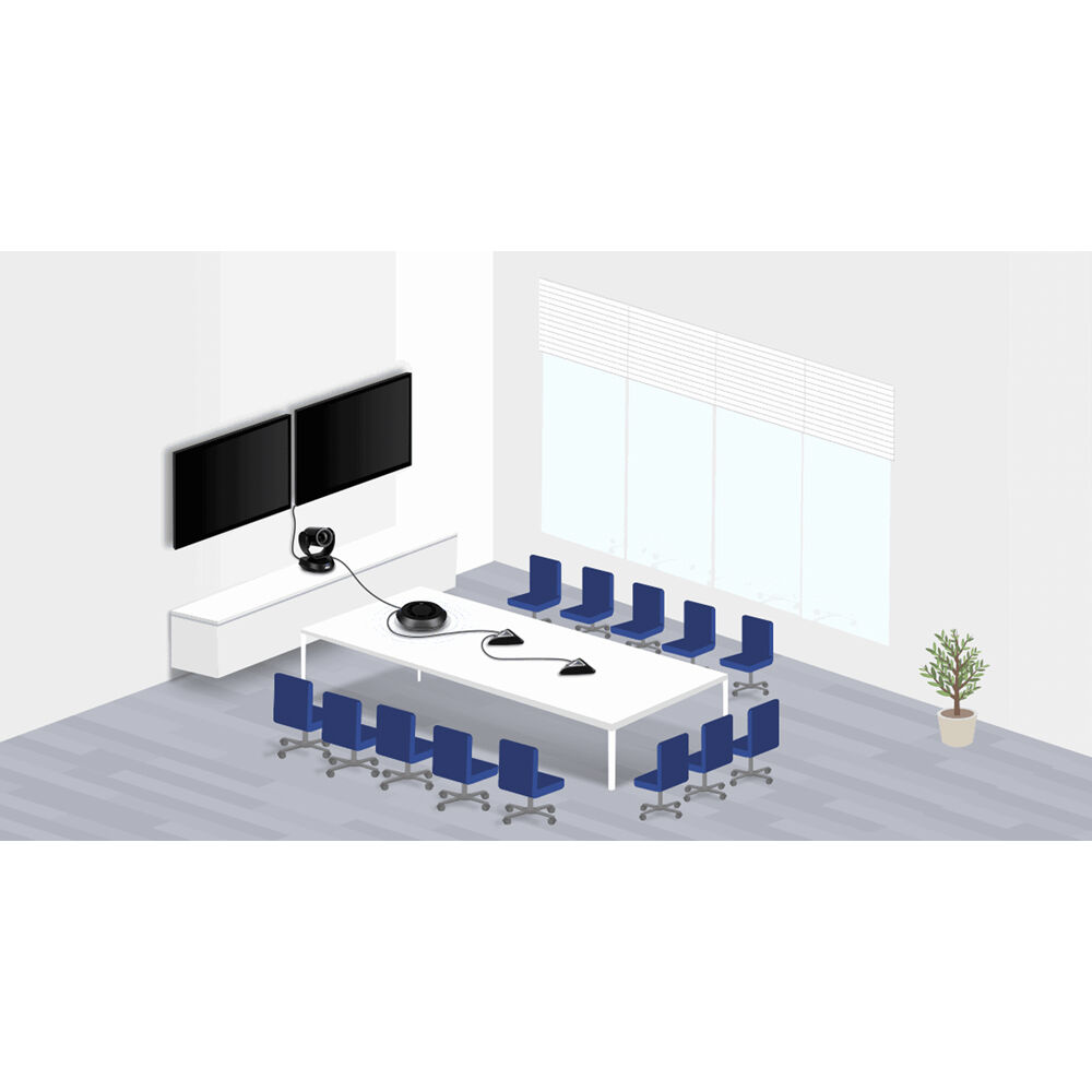 AVer VC520 PRO expansion microphone for conference room voice pickup — view 2