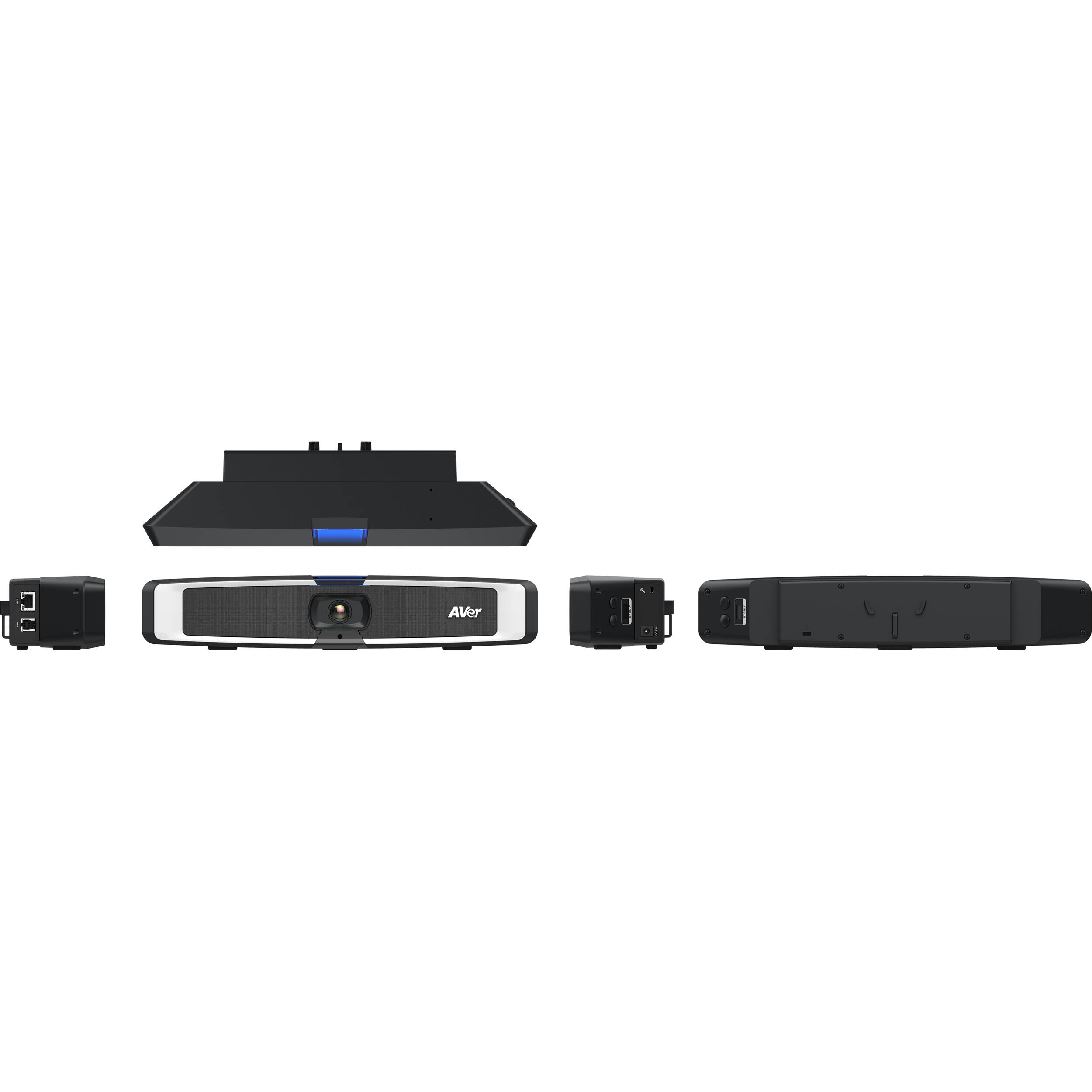 AVer VB130 conference videobar for meeting rooms with integrated camera and audio — view 7